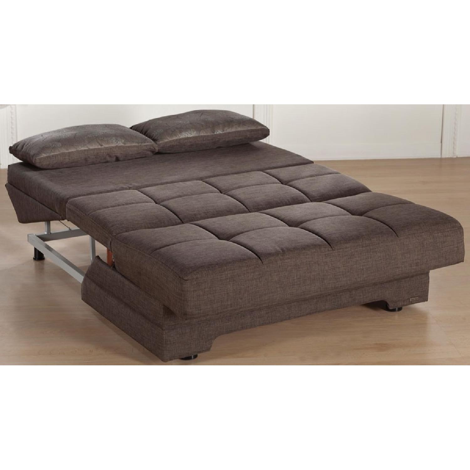 Sunset International Sleeper Loveseat with Storage - image-3