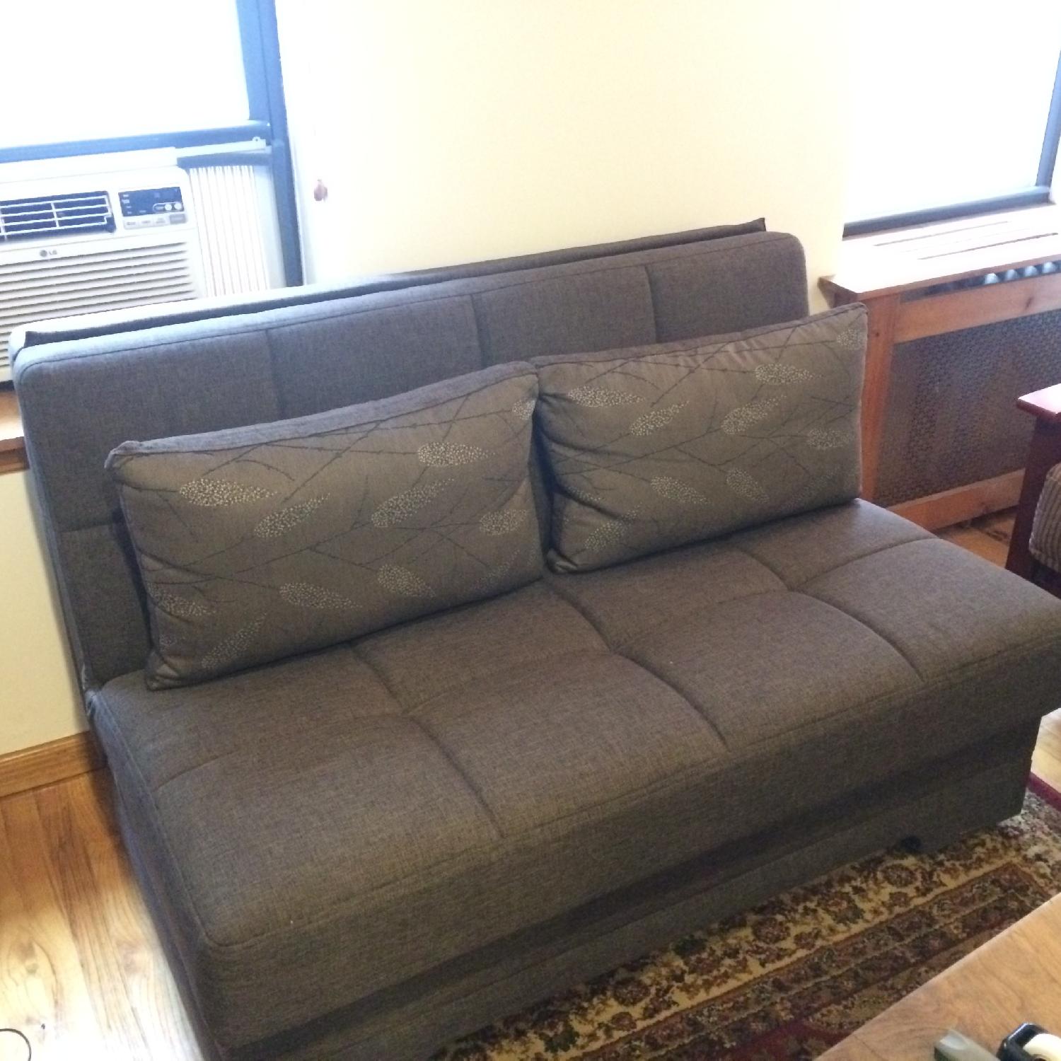 Sunset International Sleeper Loveseat with Storage - image-4