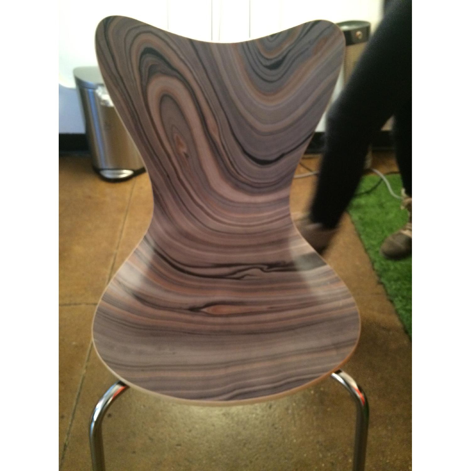 Marble Grain Accent Chair - image-1