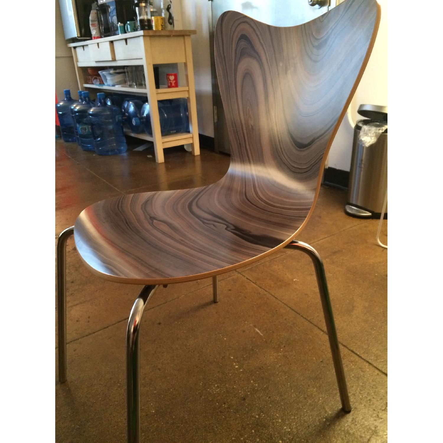Marble Grain Accent Chair - image-2