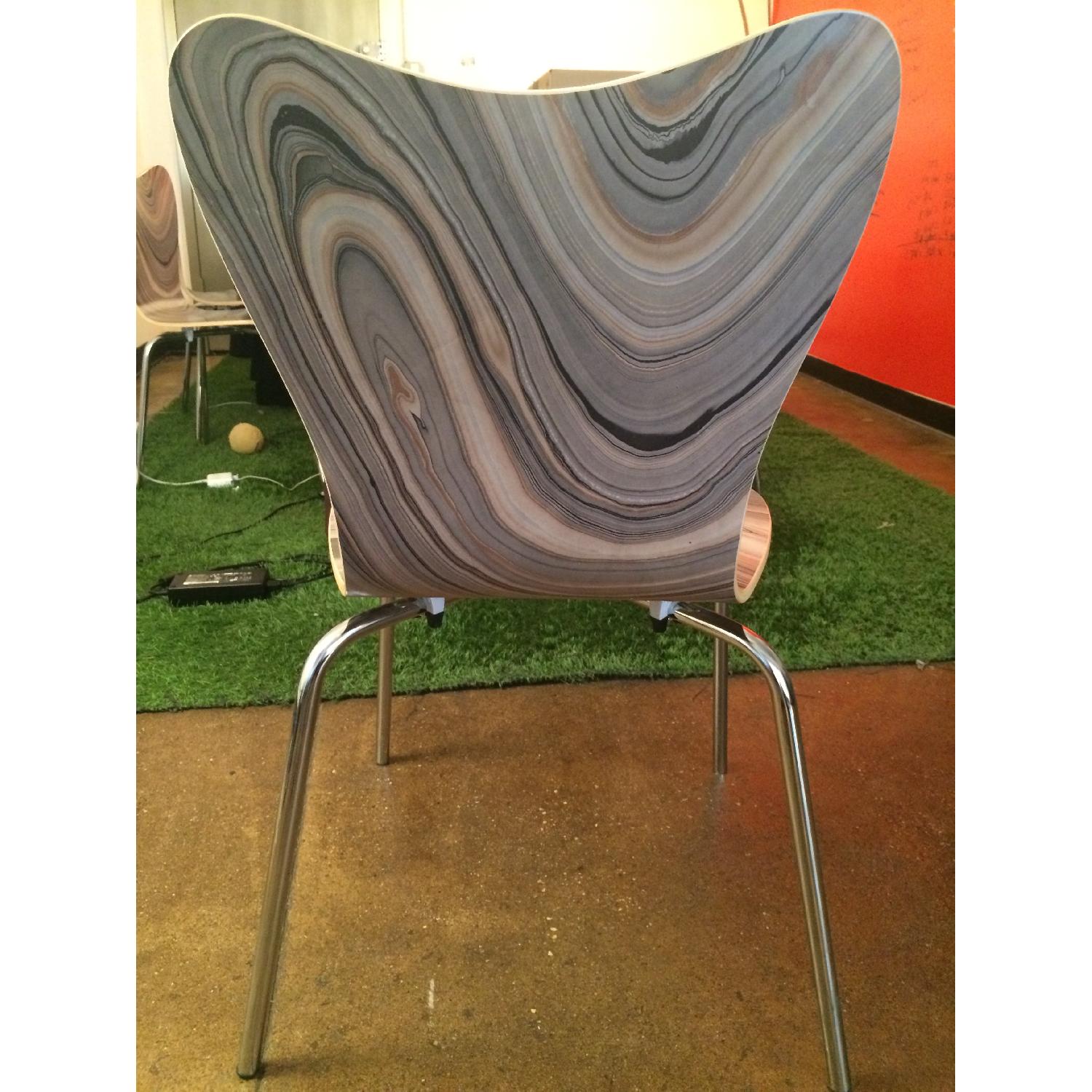 Marble Grain Accent Chair - image-4