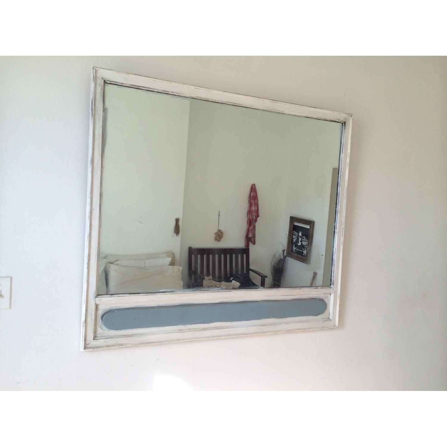 Vintage Distressed Oversized Mirror - image-2