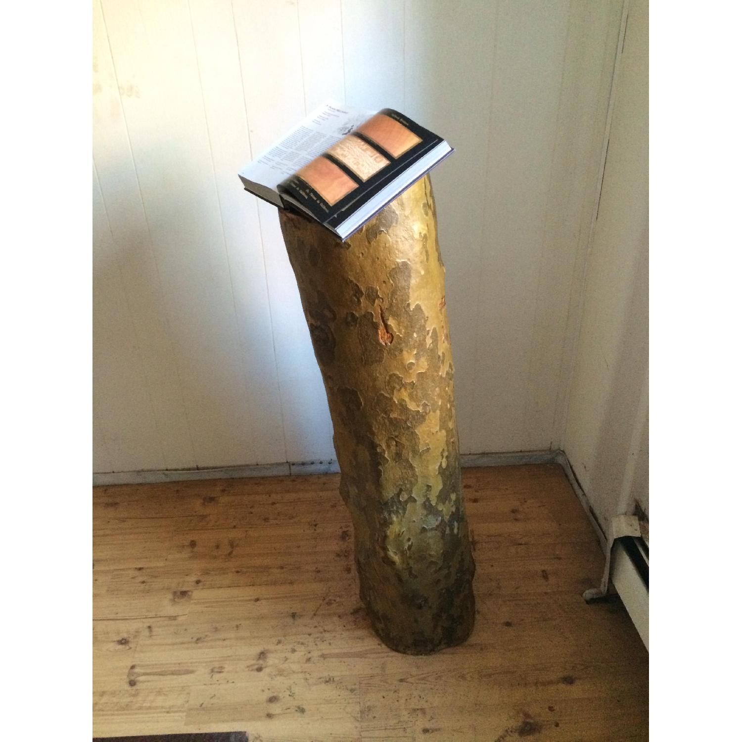 Breukelen Tafel London Plane Maple Tree Trunk Book Stand - image-1