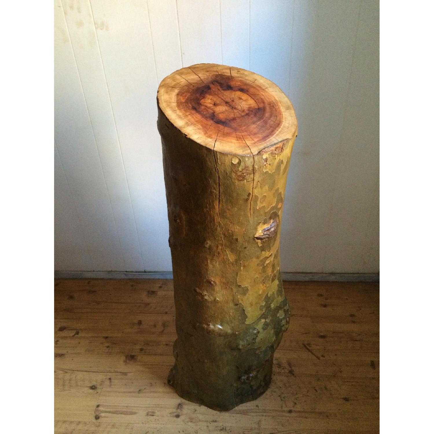Breukelen Tafel London Plane Maple Tree Trunk Book Stand - image-6