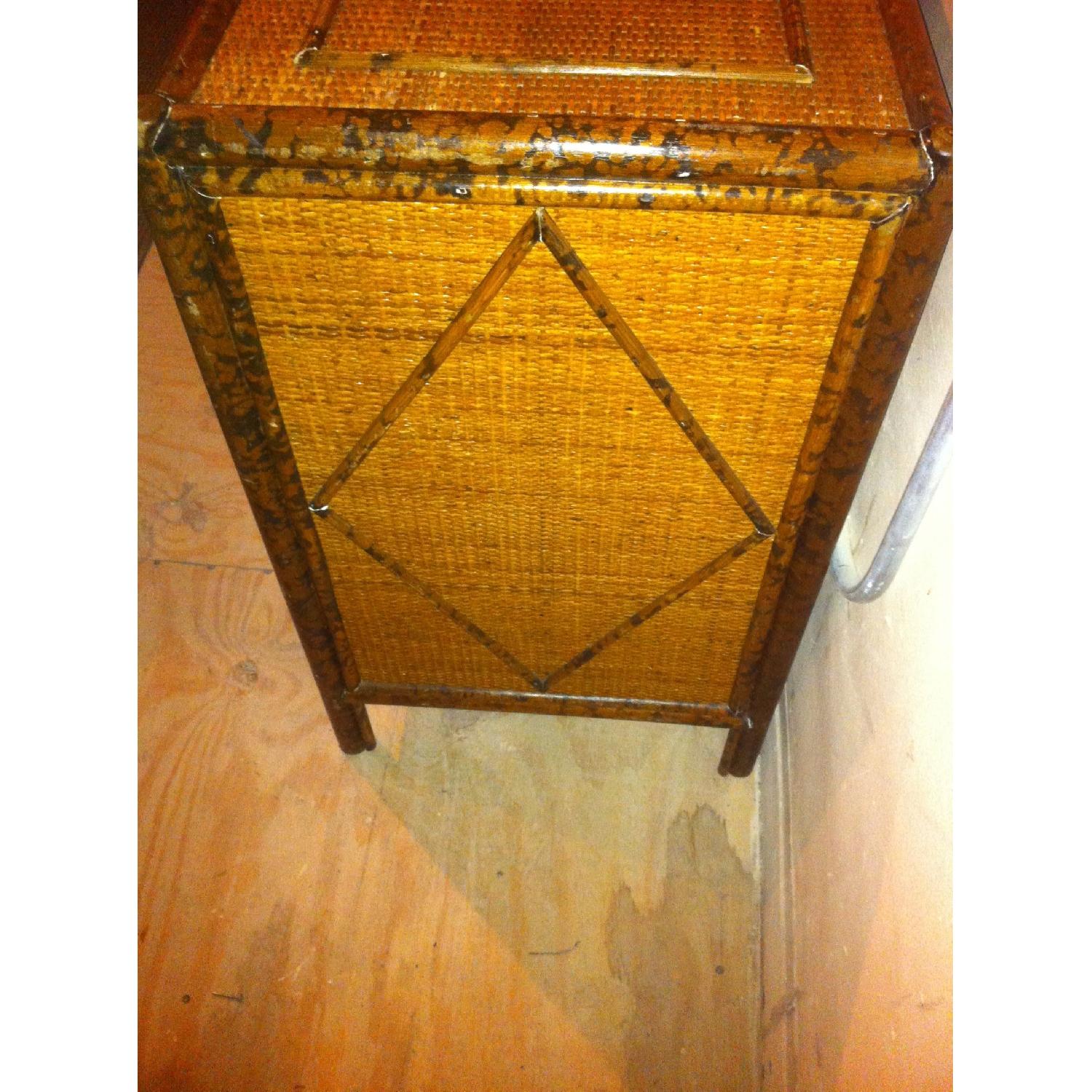 Bloomingdale's Wicker Rattan 3 Drawer Dresser - image-2