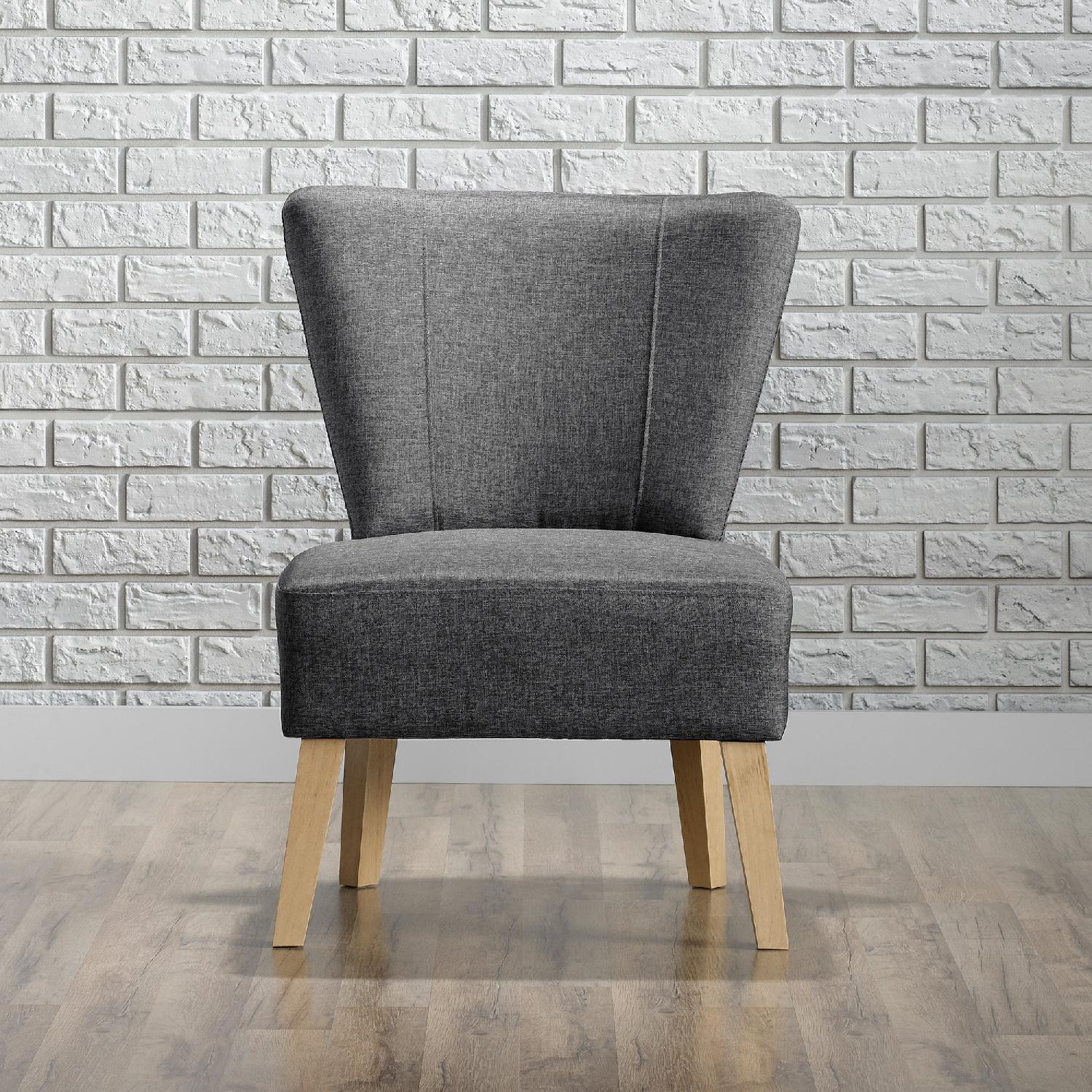 Sauder Grey Accent Chair - Thumbnail 2