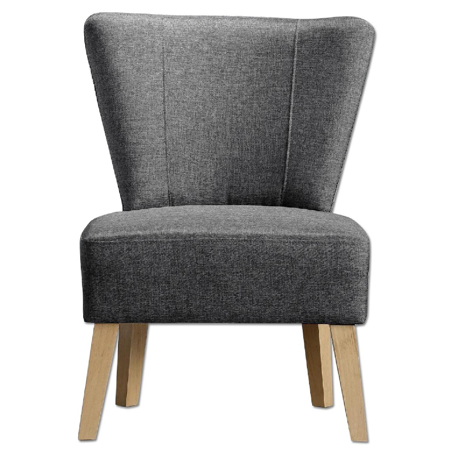 Sauder Grey Accent Chair - Thumbnail 3