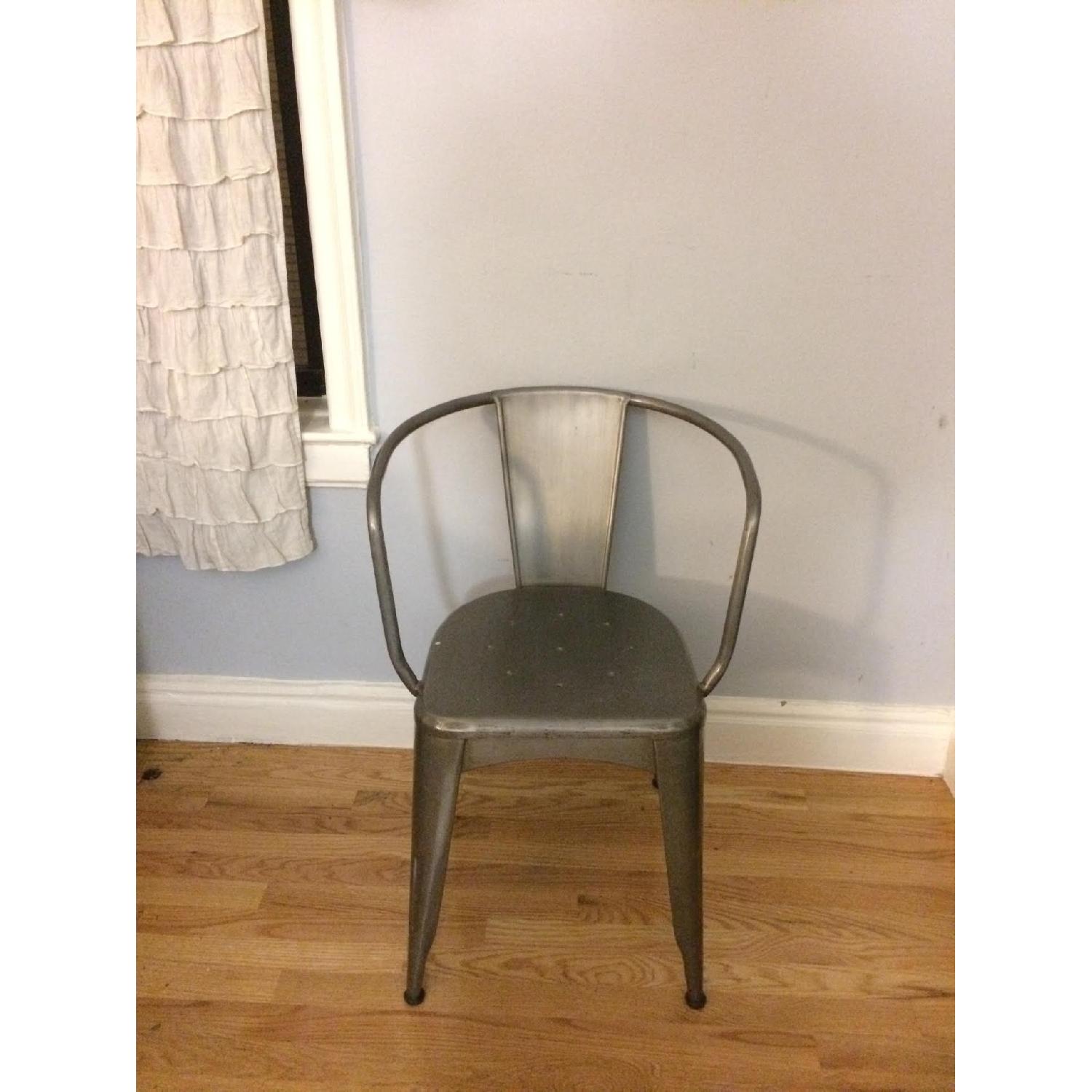 World Market Metal Tub Chair - image-1