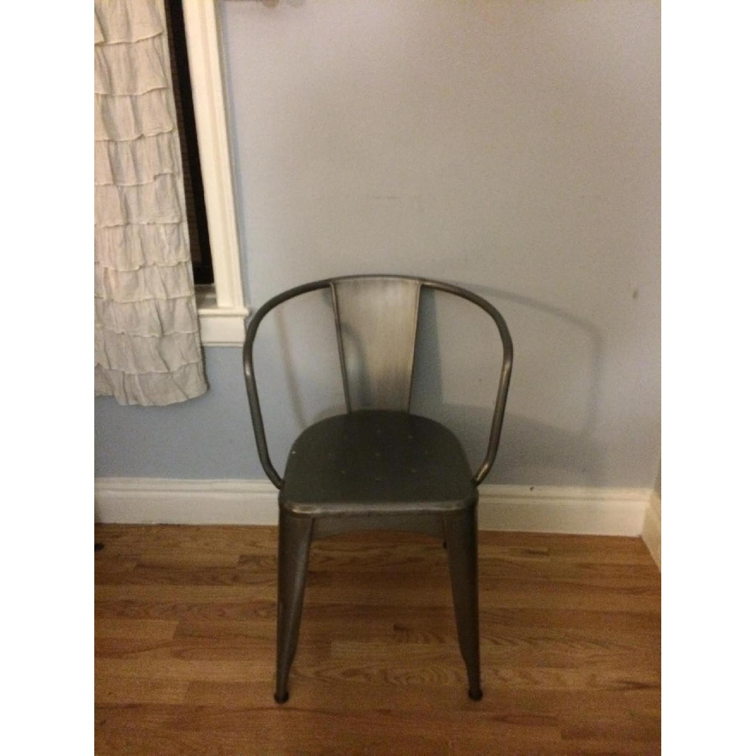 World Market Metal Tub Chair - image-4