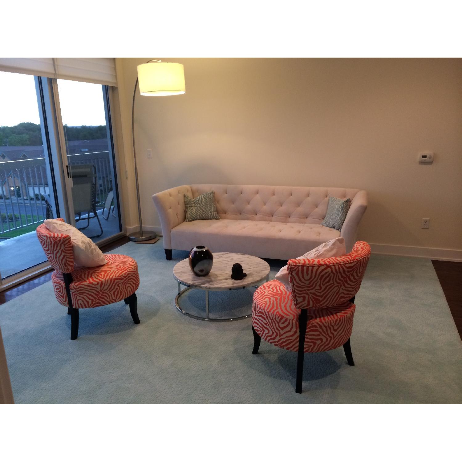 Plush Teal Oversized Area Rug. - image-3