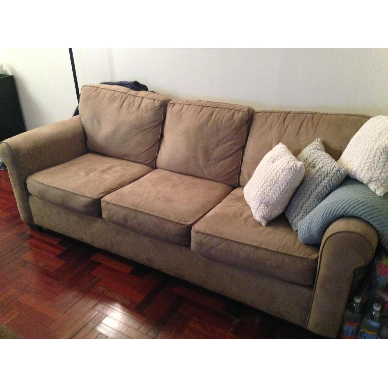 Pottery Barn Buchanan Sleeper Sofa - image-1