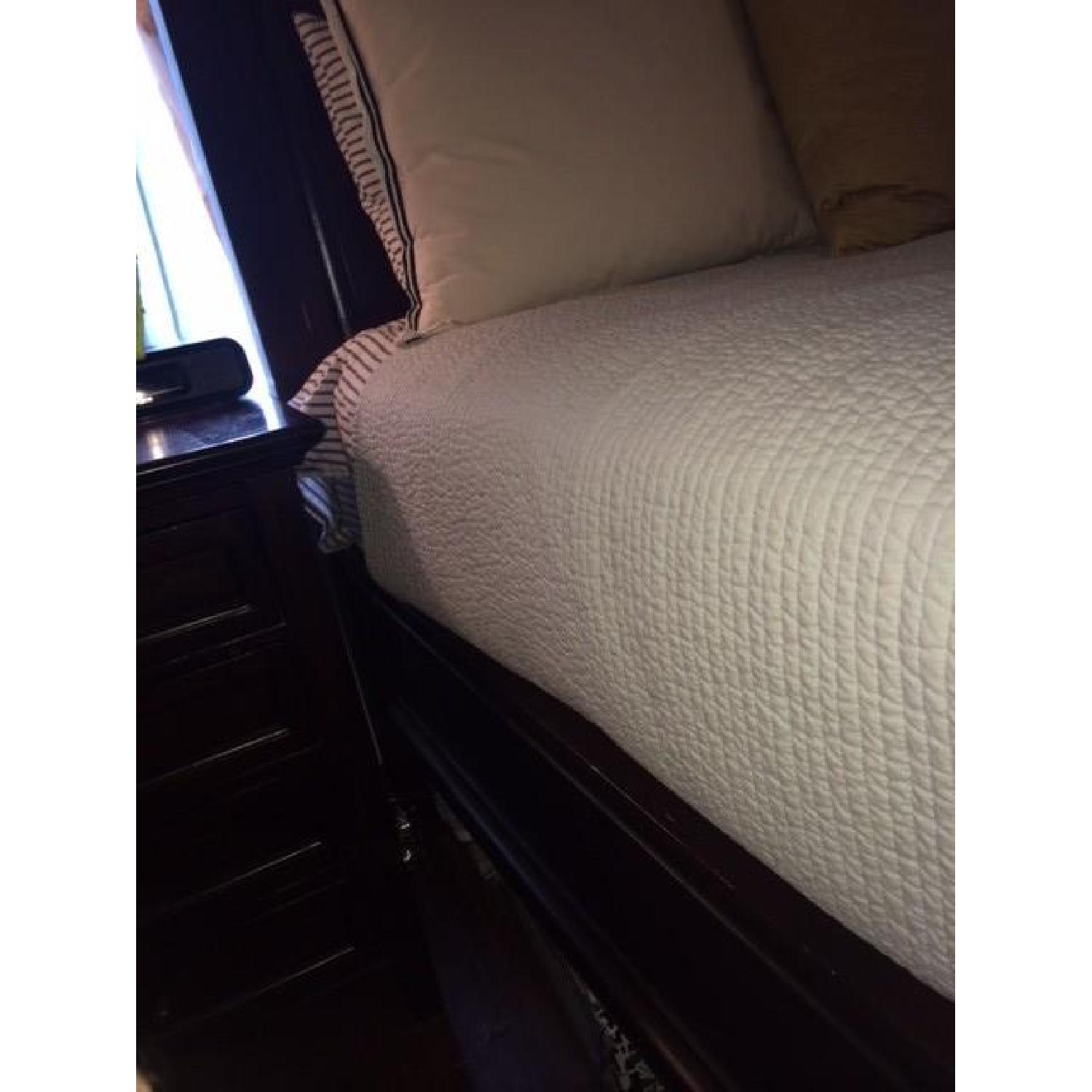 Pottery Barn Hudson Queen Size Bed w/ Headboard - image-2