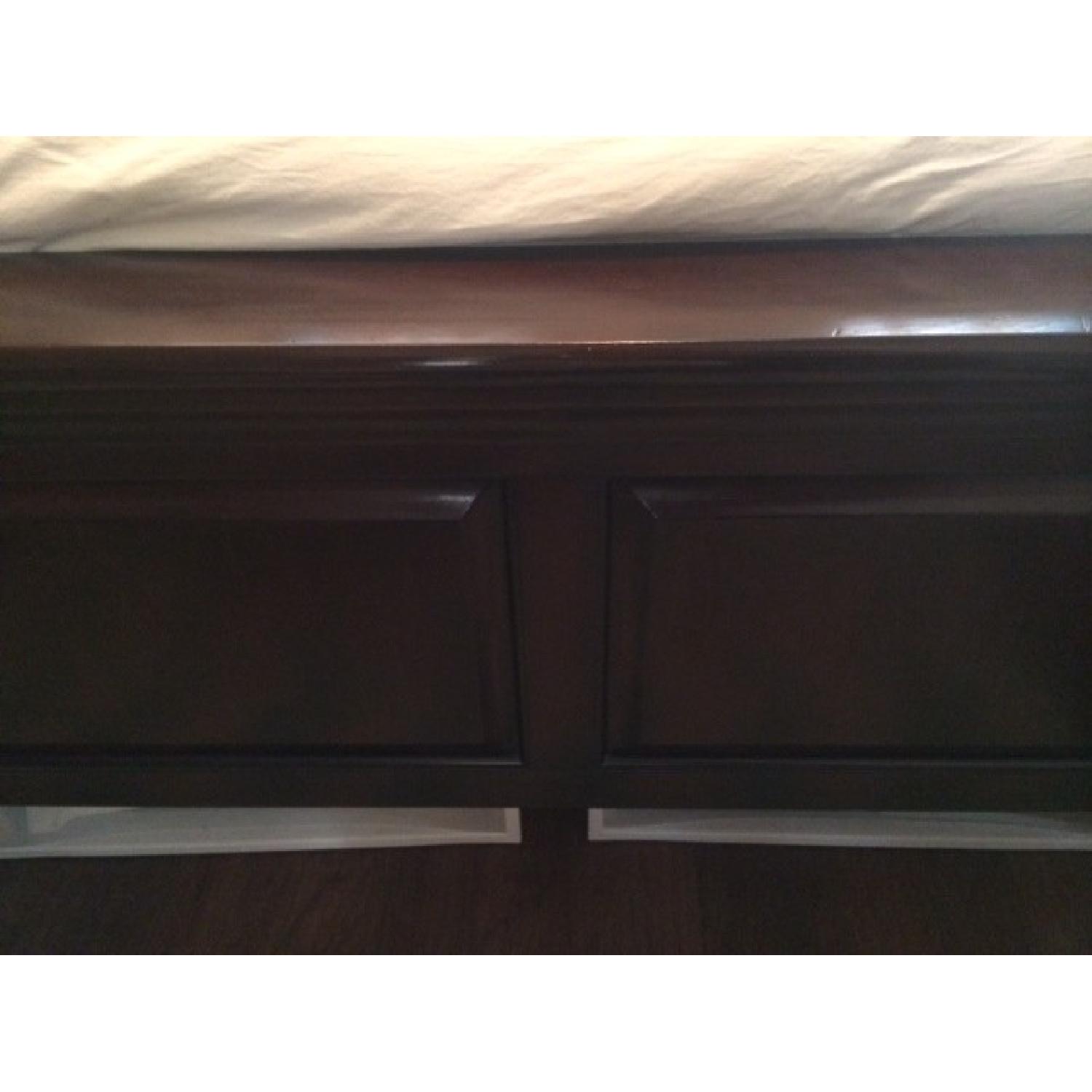 Pottery Barn Hudson Queen Size Bed w/ Headboard - image-5
