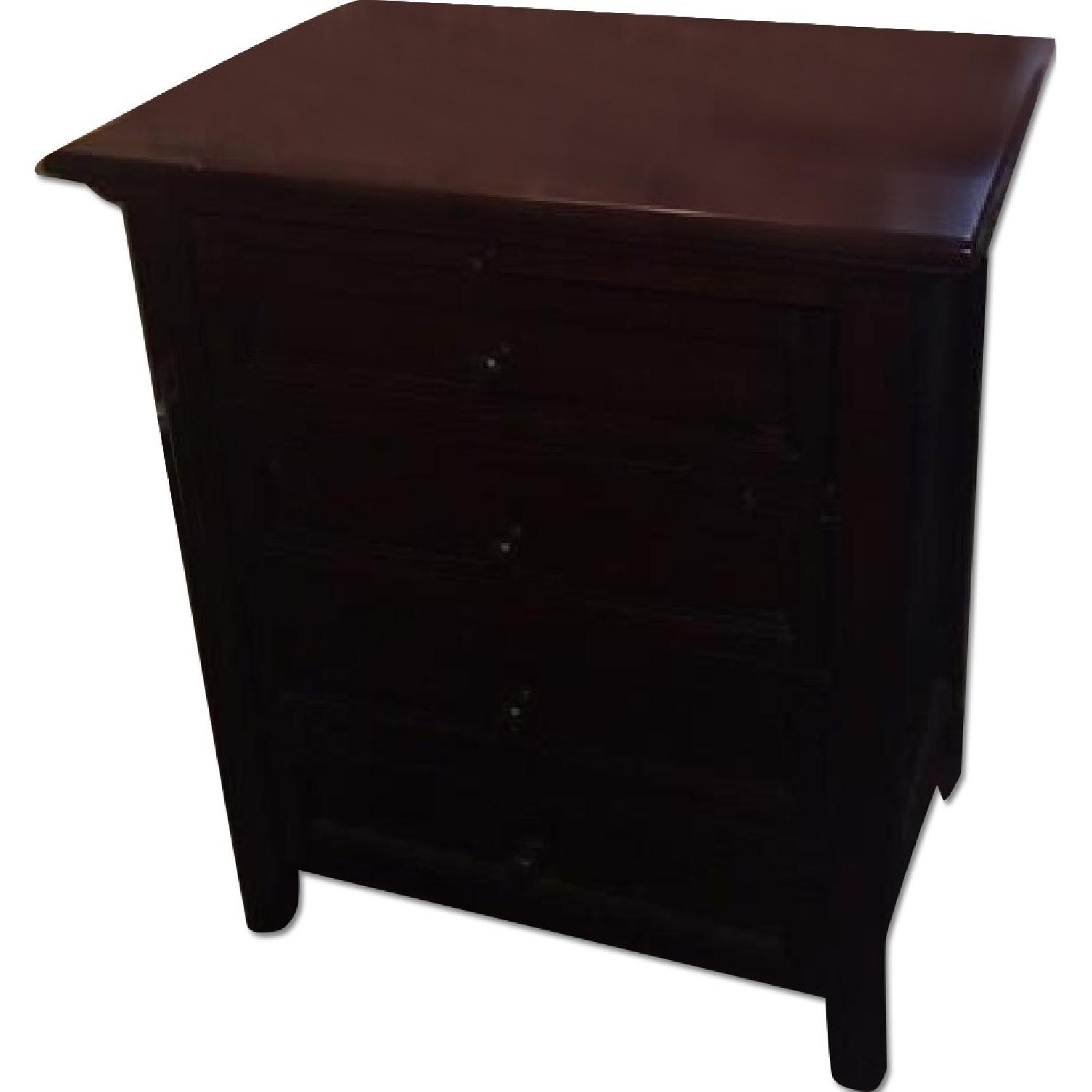 Pottery Barn Hudson Queen Size Bed w/ Headboard - image-7