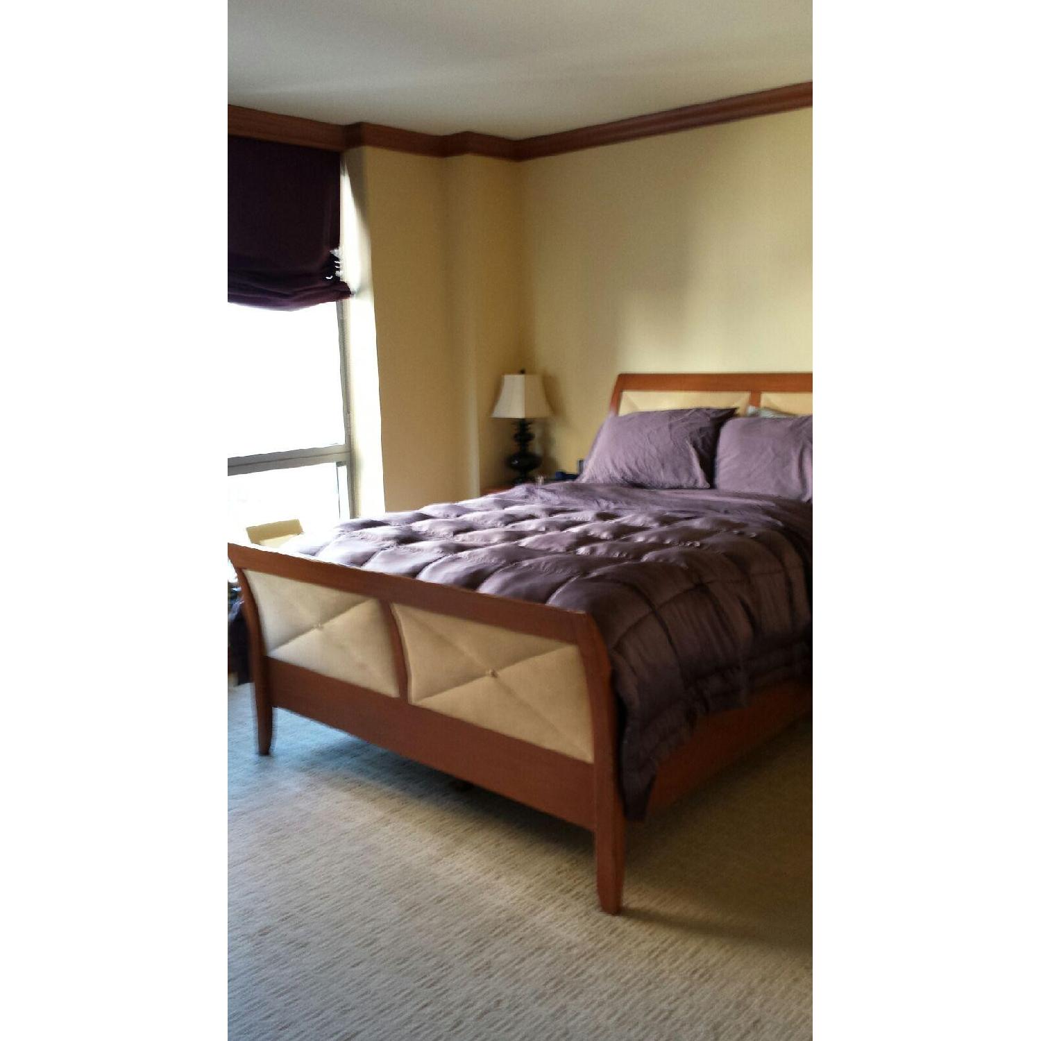 Queen Sleigh Bed - image-1