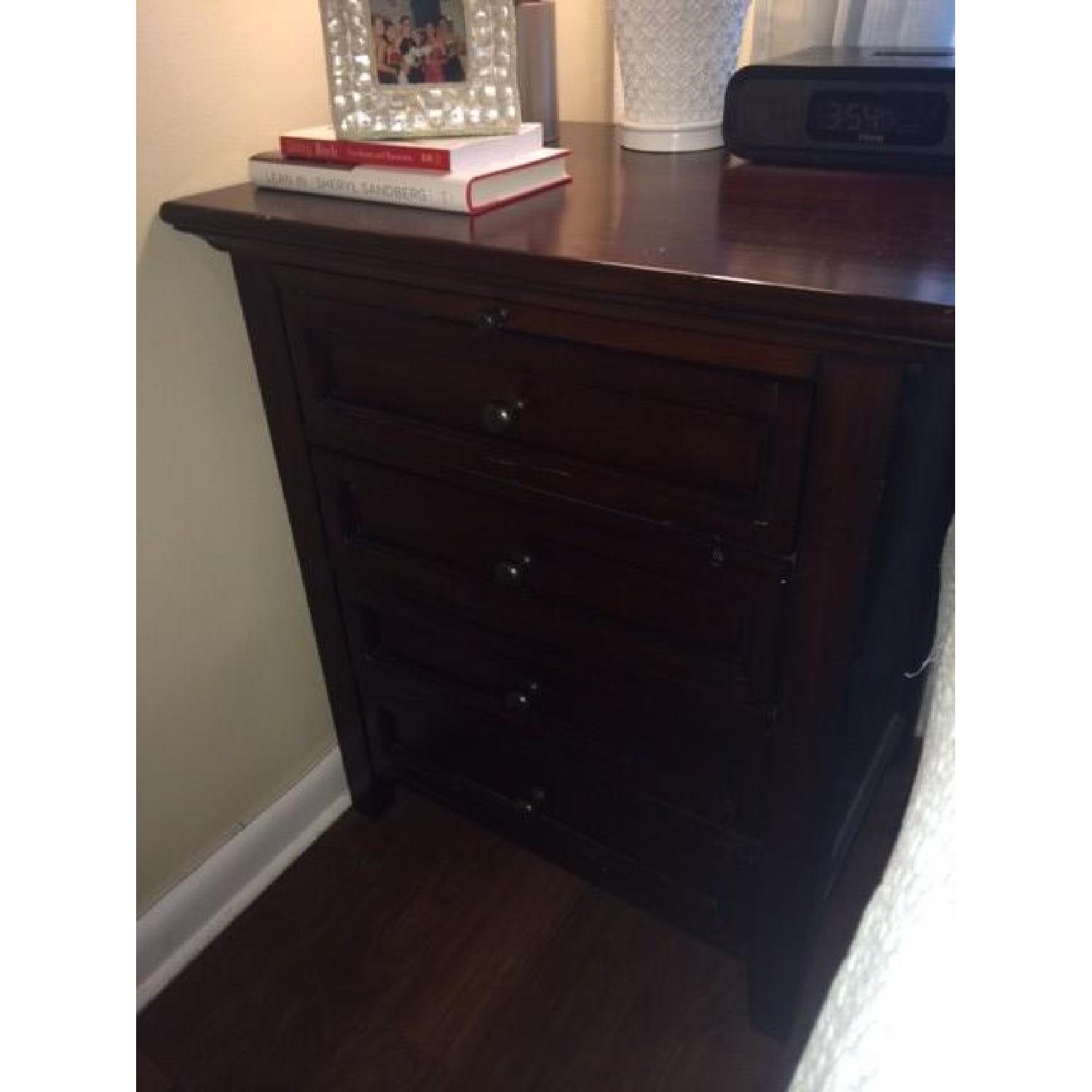 Pottery Barn Hudson 4-Drawer Bedside Table - image-2