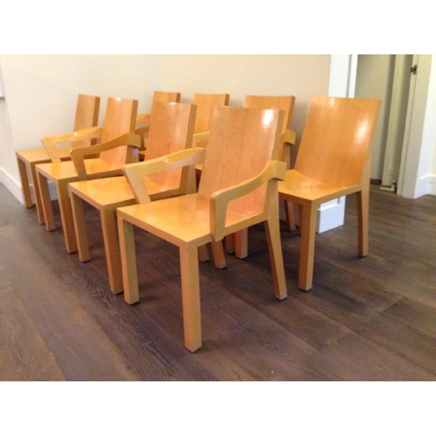 Dakota Jackson Library Collection Table w/ 8 Chairs - image-2