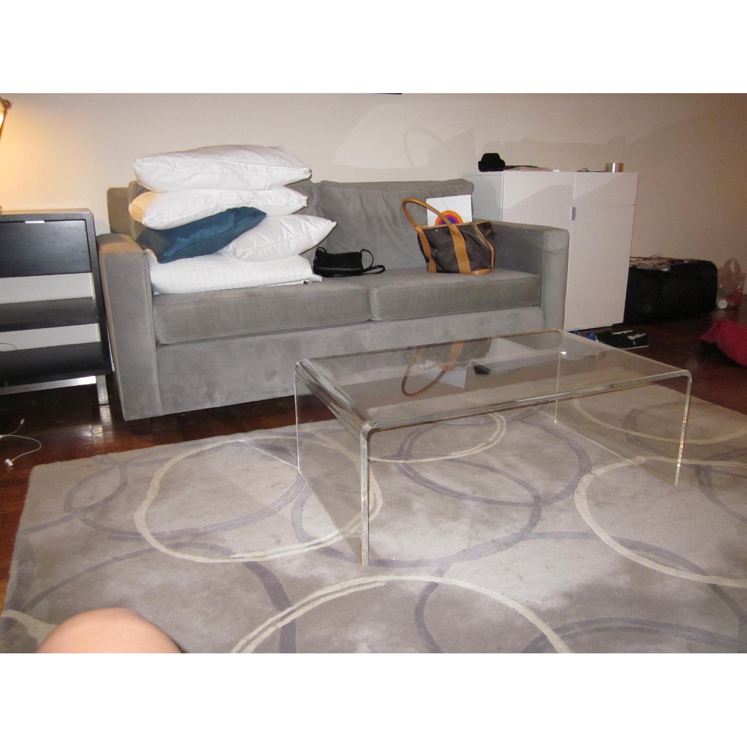 CB2 Peekaboo Clear Coffee Table - image-2