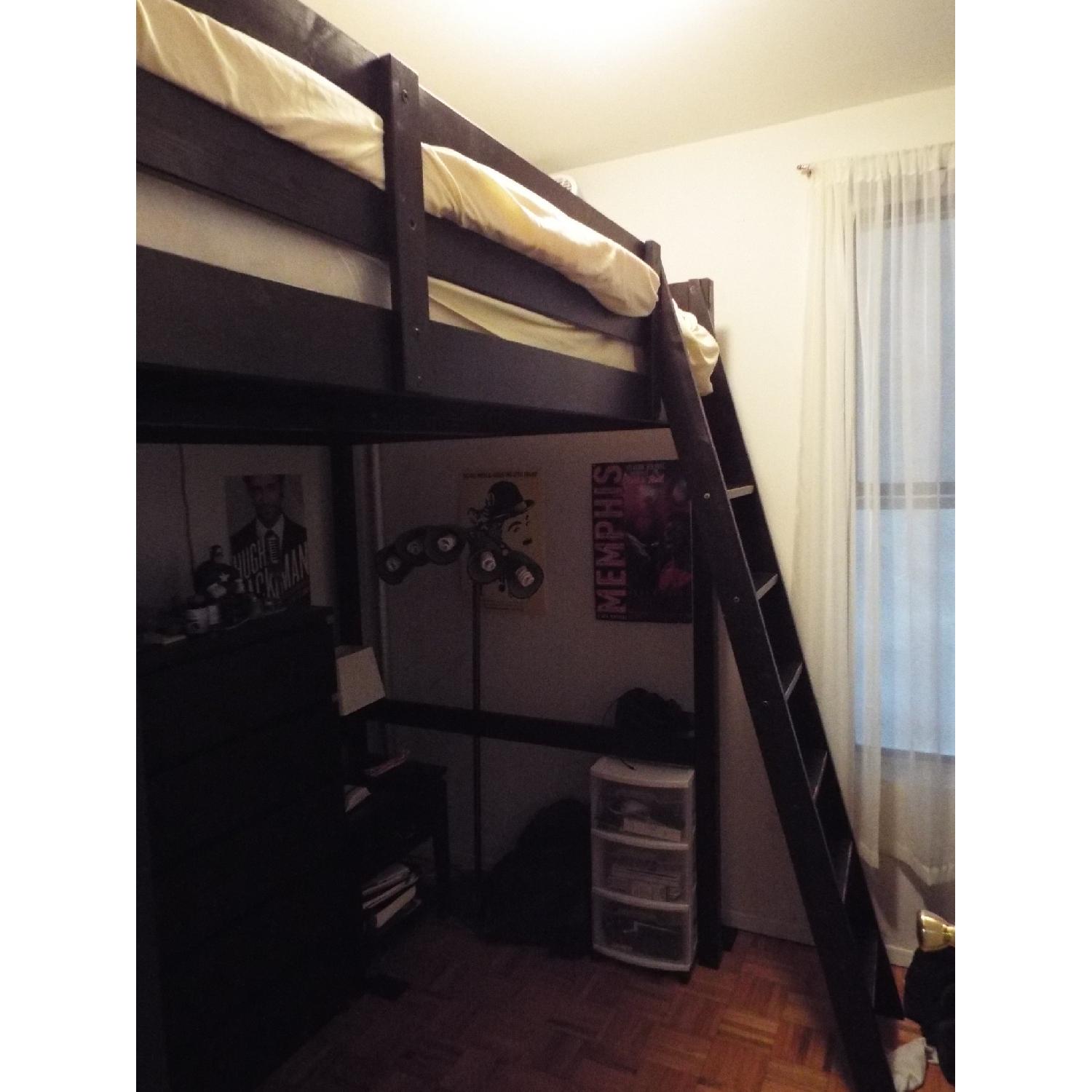Ikea Stora Full/ Double Loft Bed Frame AptDeco