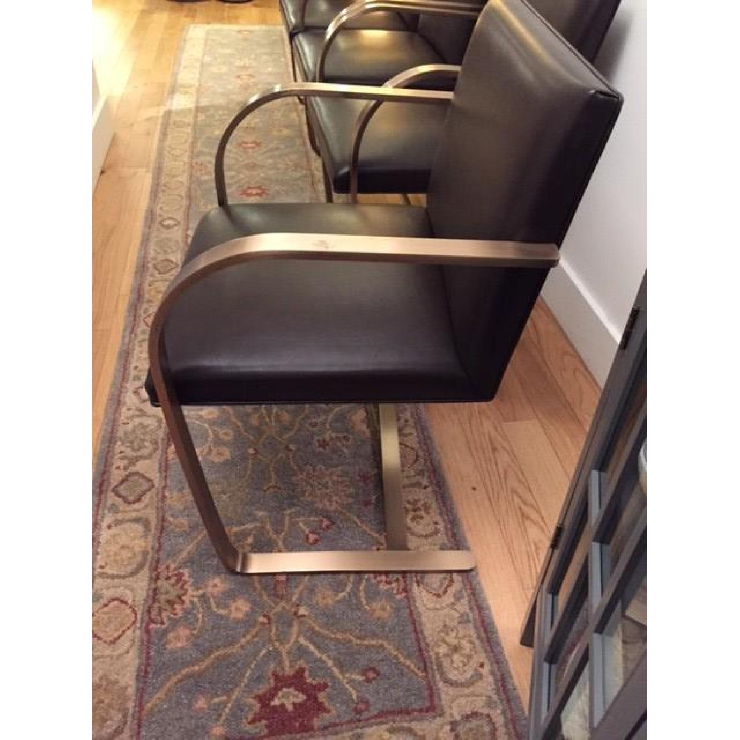 Replica Knoll Brno Flat Bar Style Chairs AptDeco