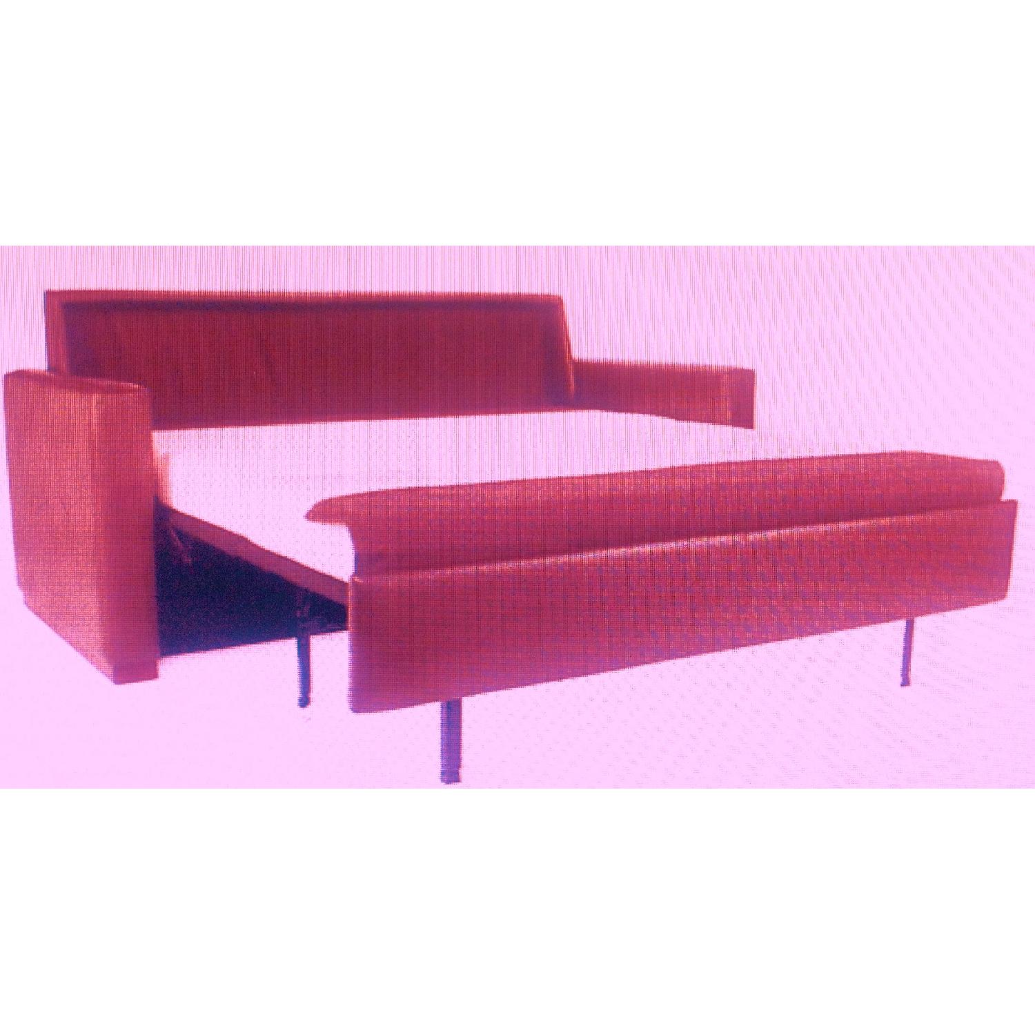 Design Within Reach Leather Sleeper Sofa - image-2
