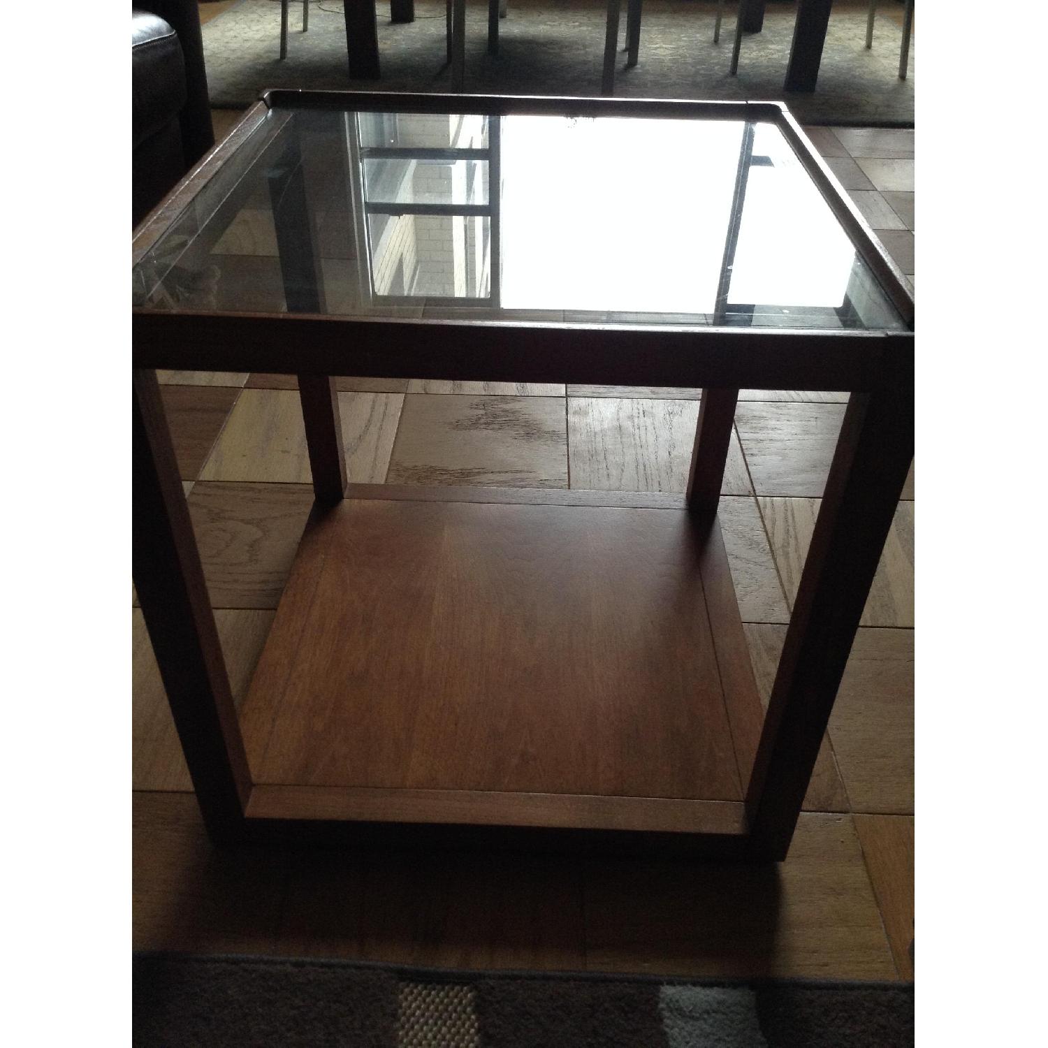 Crate & Barrel Coffee Tables - Set of 2 - image-1