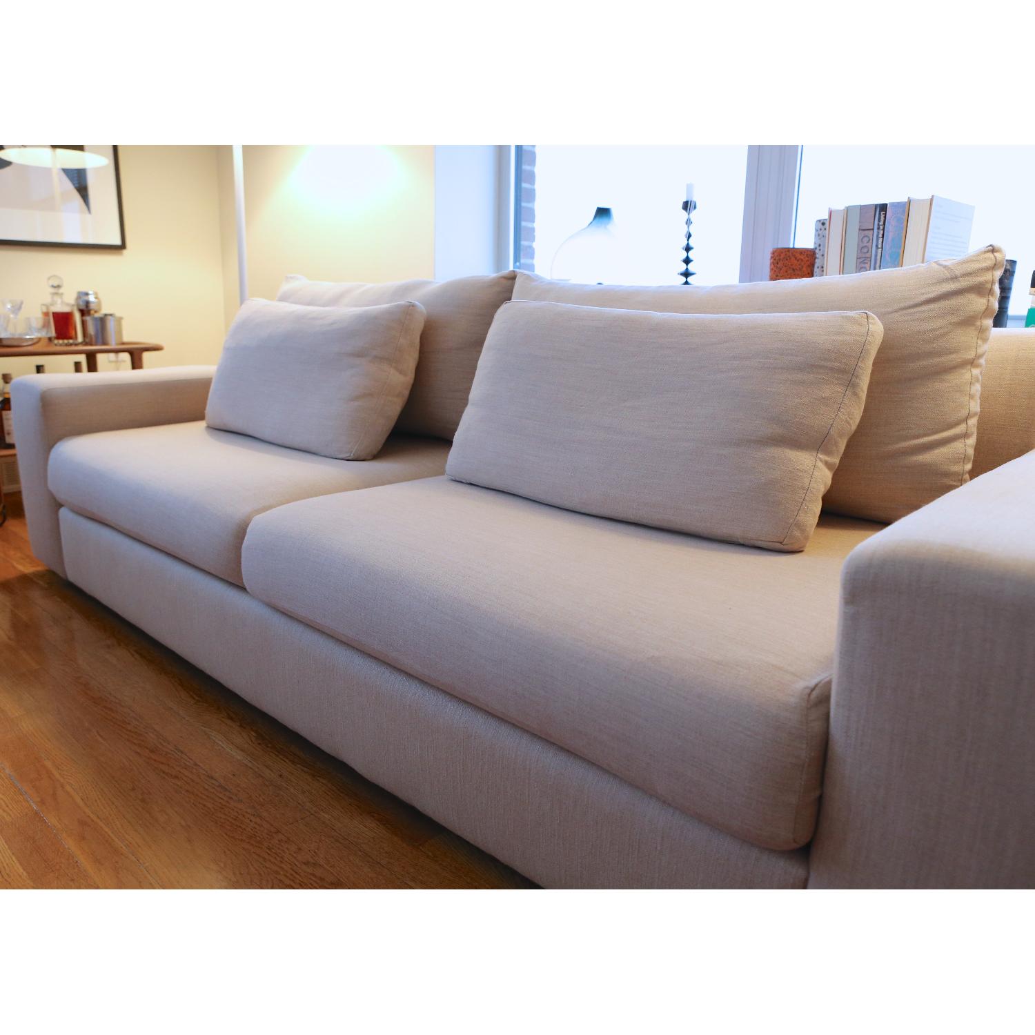 Design Within Reach Ivory Simpatico Sofa - image-1