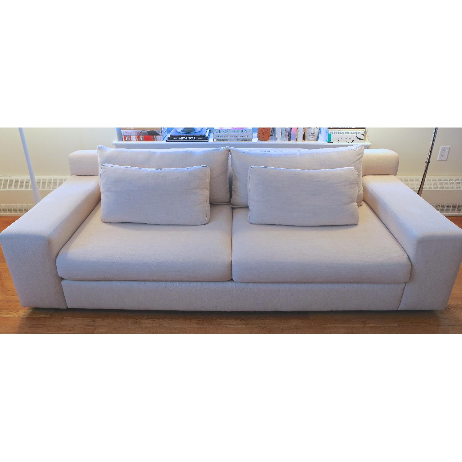 Design Within Reach Ivory Simpatico Sofa - image-3