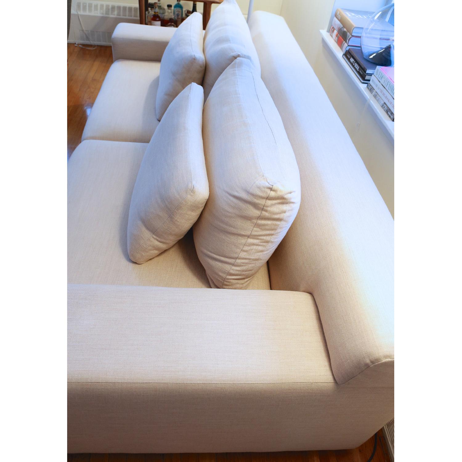 Design Within Reach Ivory Simpatico Sofa - image-4