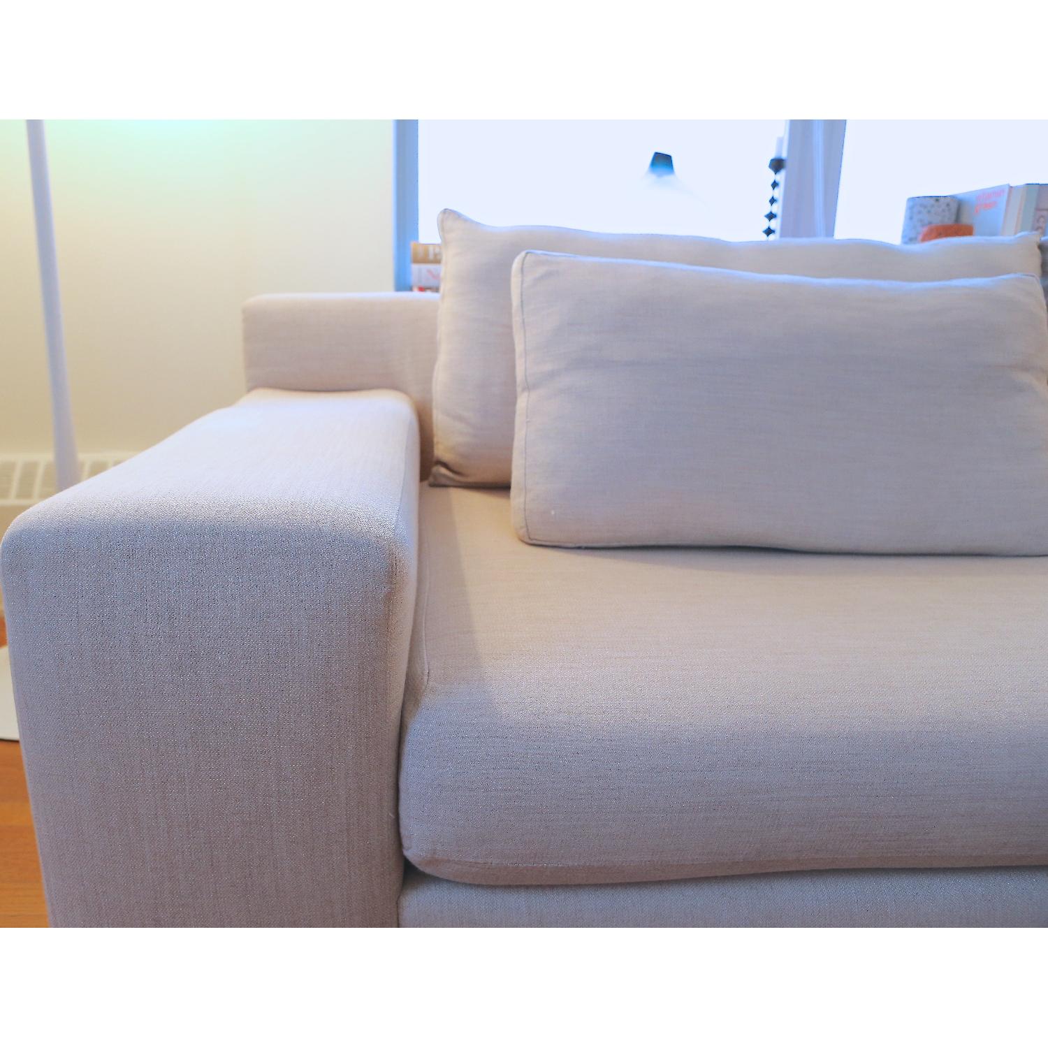 Design Within Reach Ivory Simpatico Sofa - image-5
