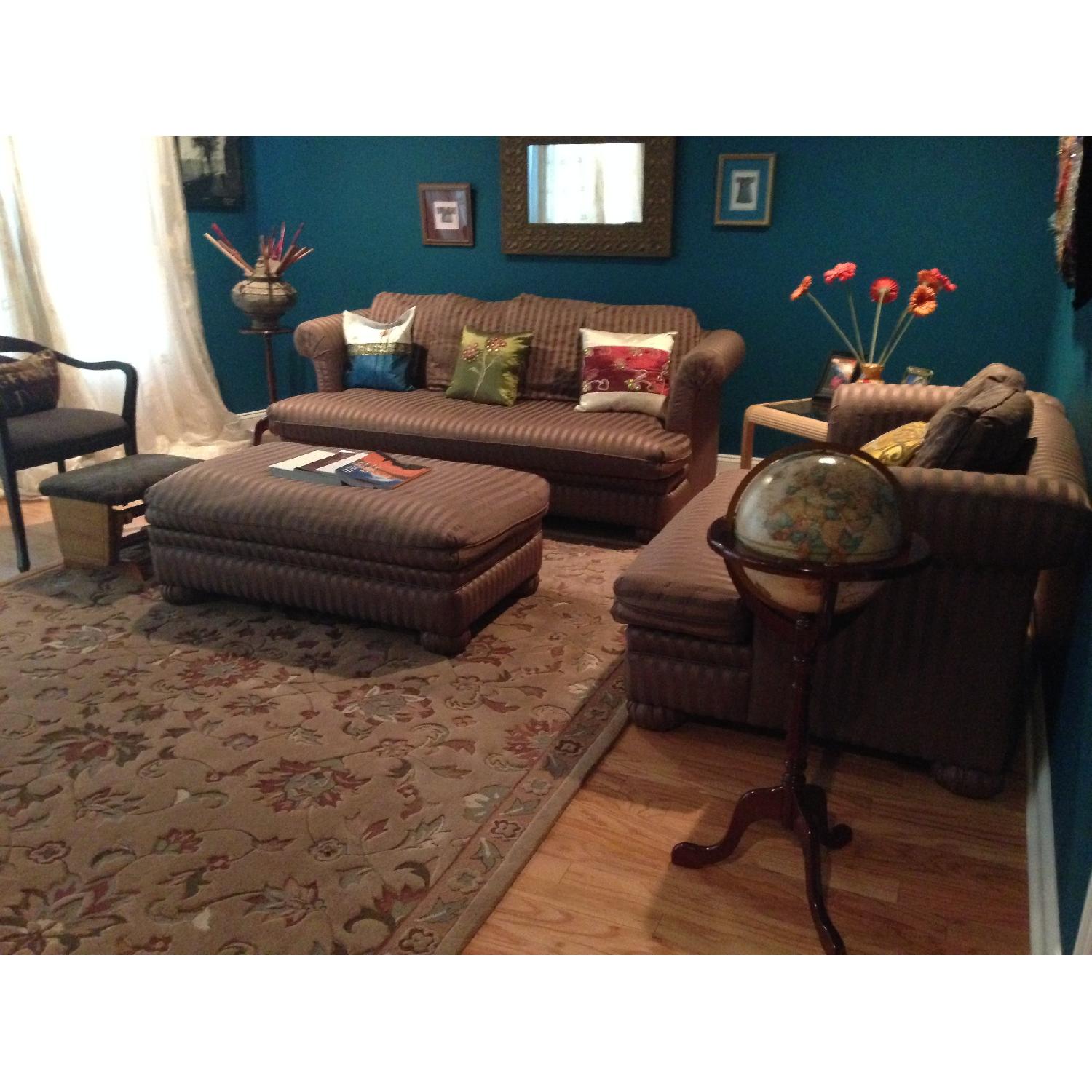 Huffman Koos Furniture Sofa/Couch + Loveseat & Ottoman - image-5