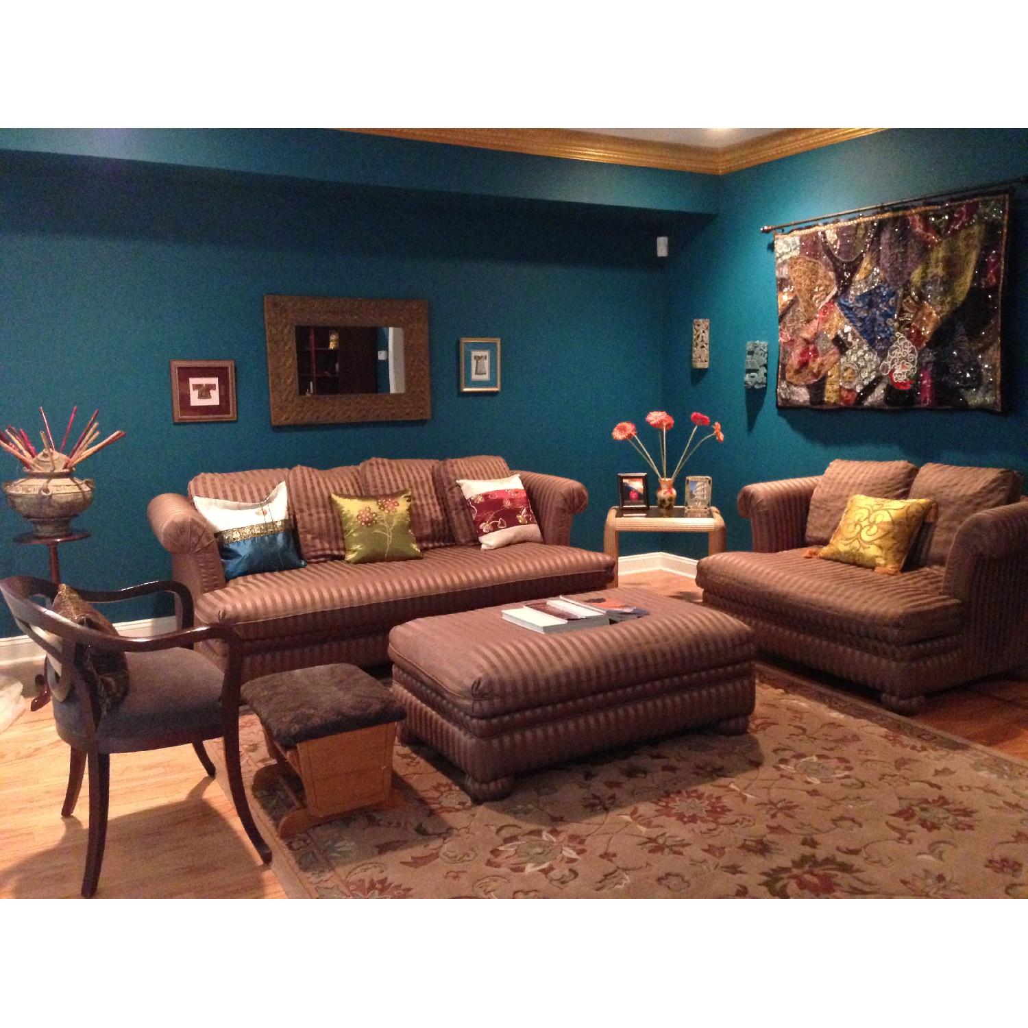 Huffman Koos Furniture Sofa/Couch + Loveseat & Ottoman - image-7