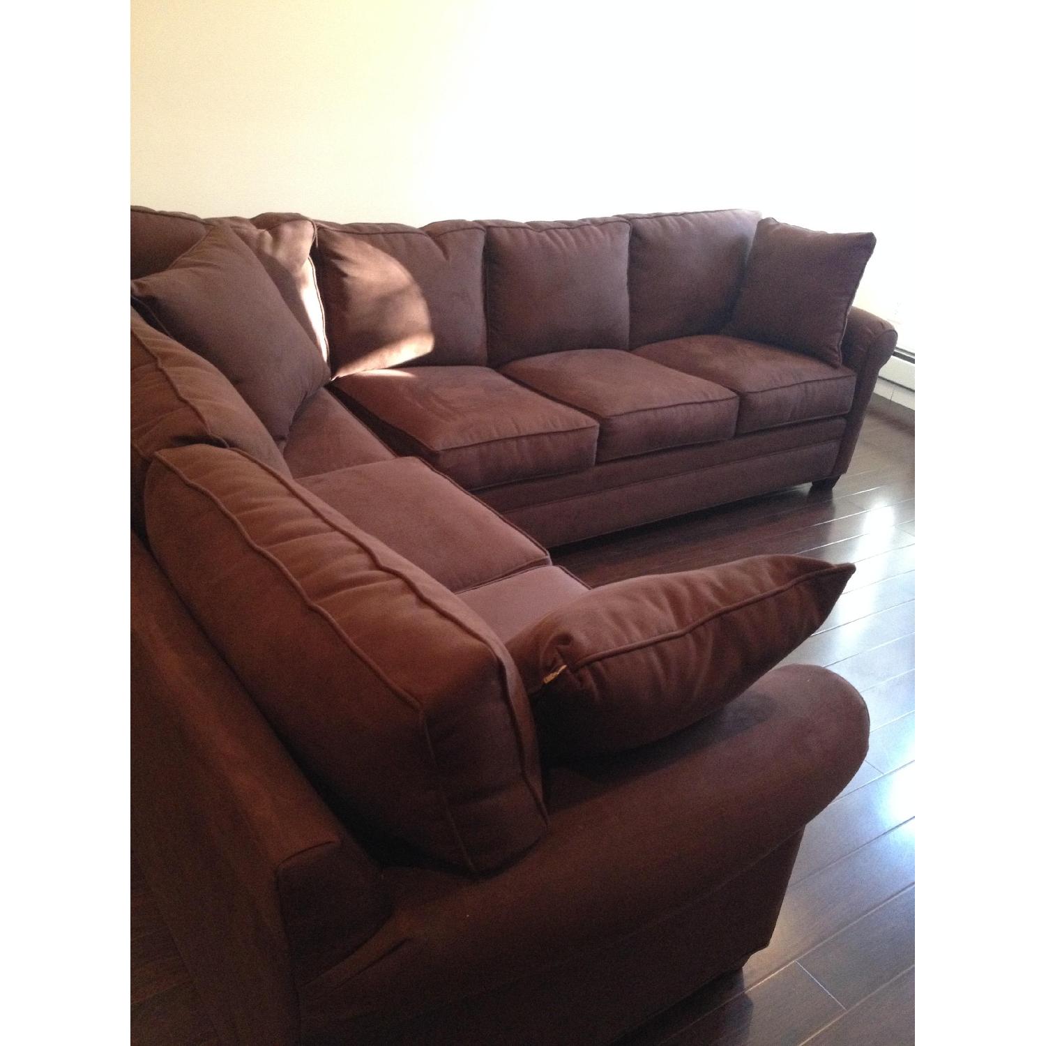 Raymour & Flanigan 2 Piece Sectional Sofa - image-2