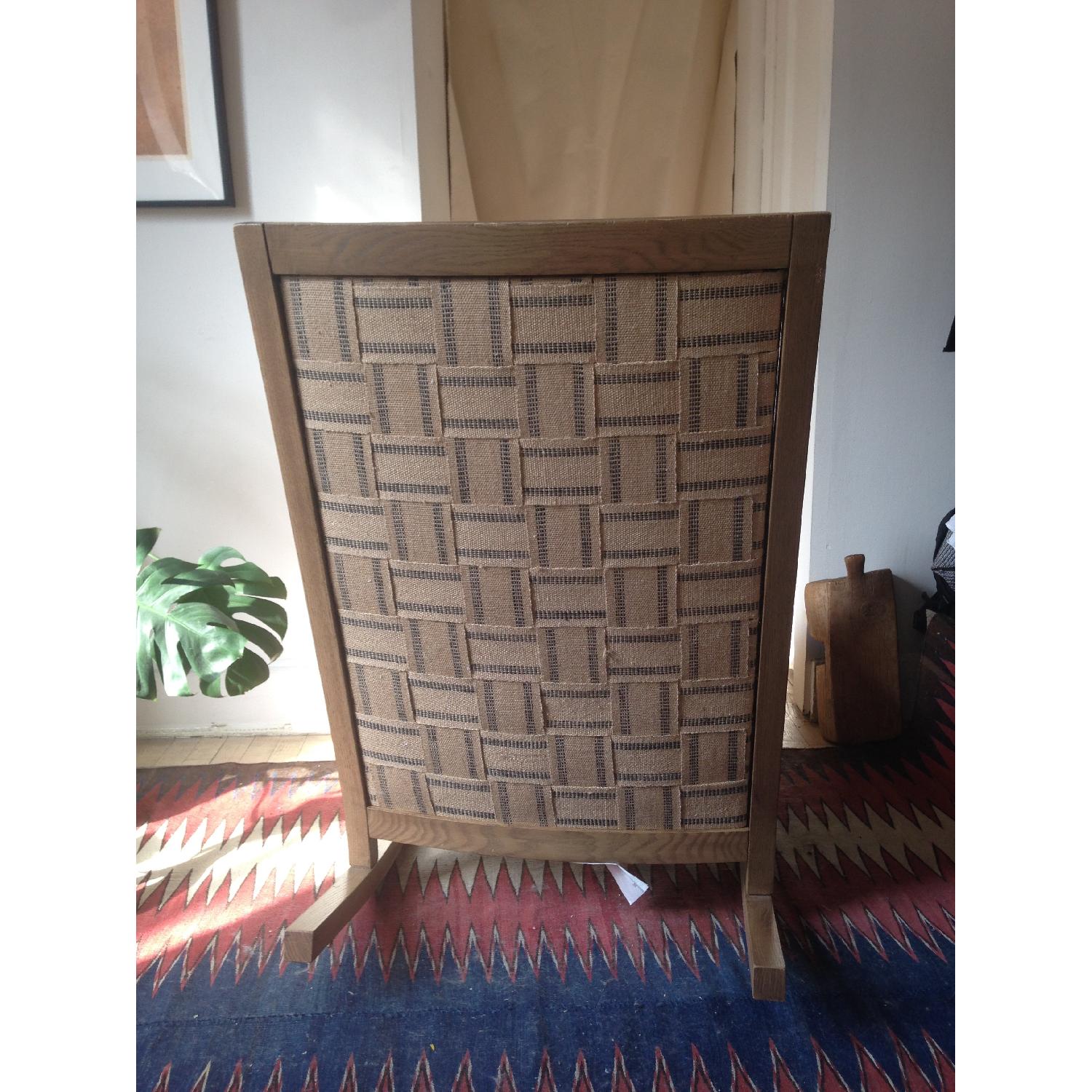 Crate & Barrel Jeremiah Fabric Back Rocker - image-4