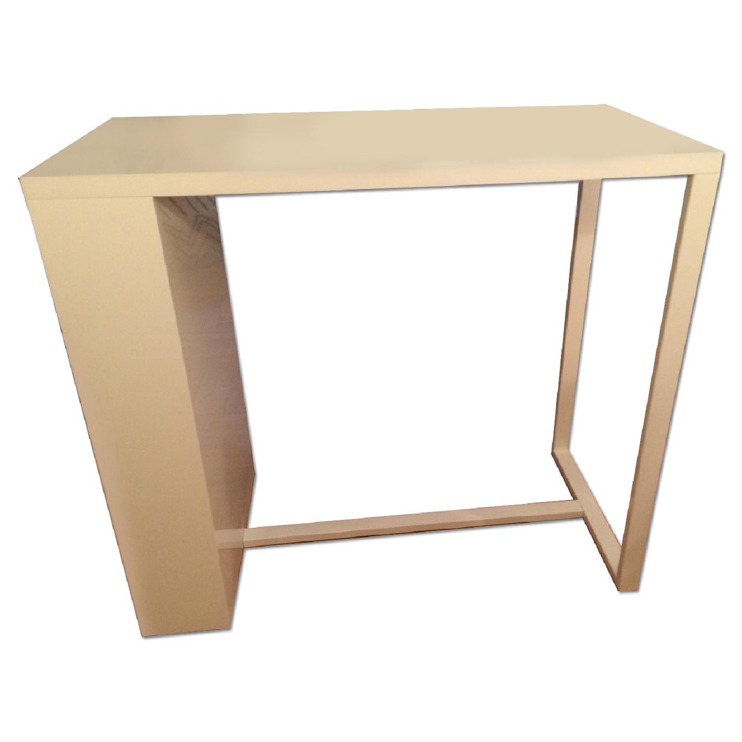 CB2 Public White High Dining Table - image-0