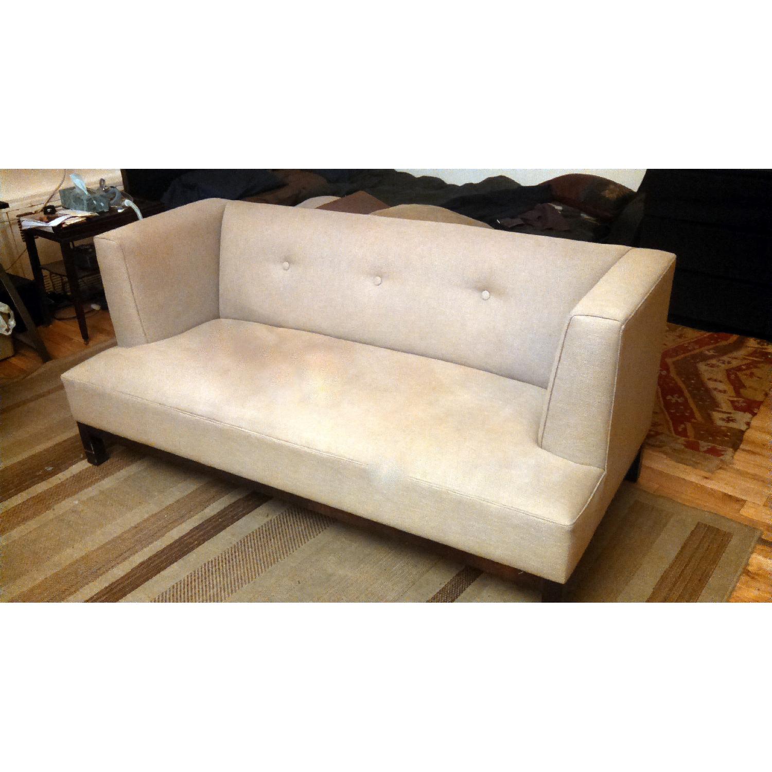Crate & Barrel Contemporary Couch - image-1