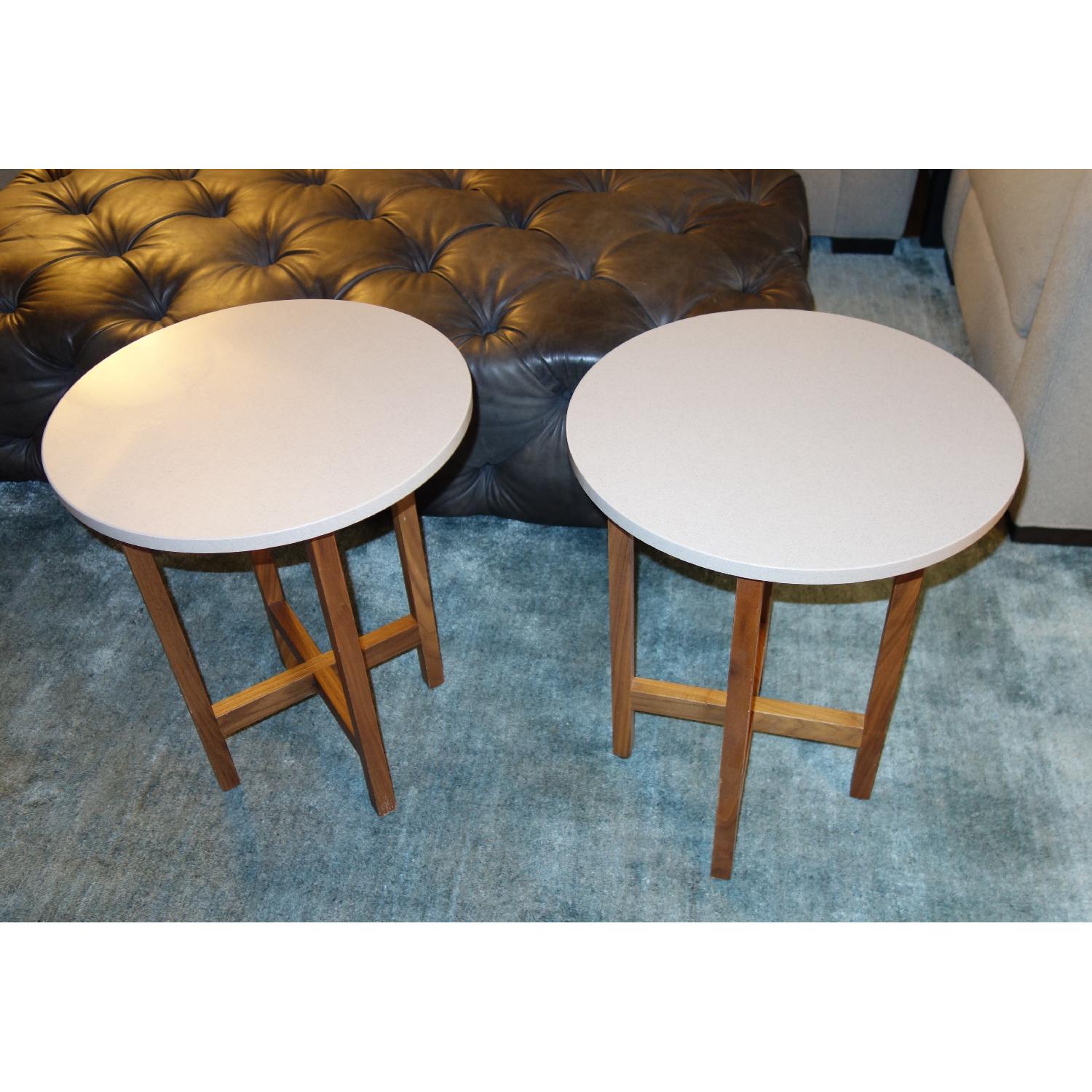 Room & Board Custom Made Nash End Tables - Pair - image-1