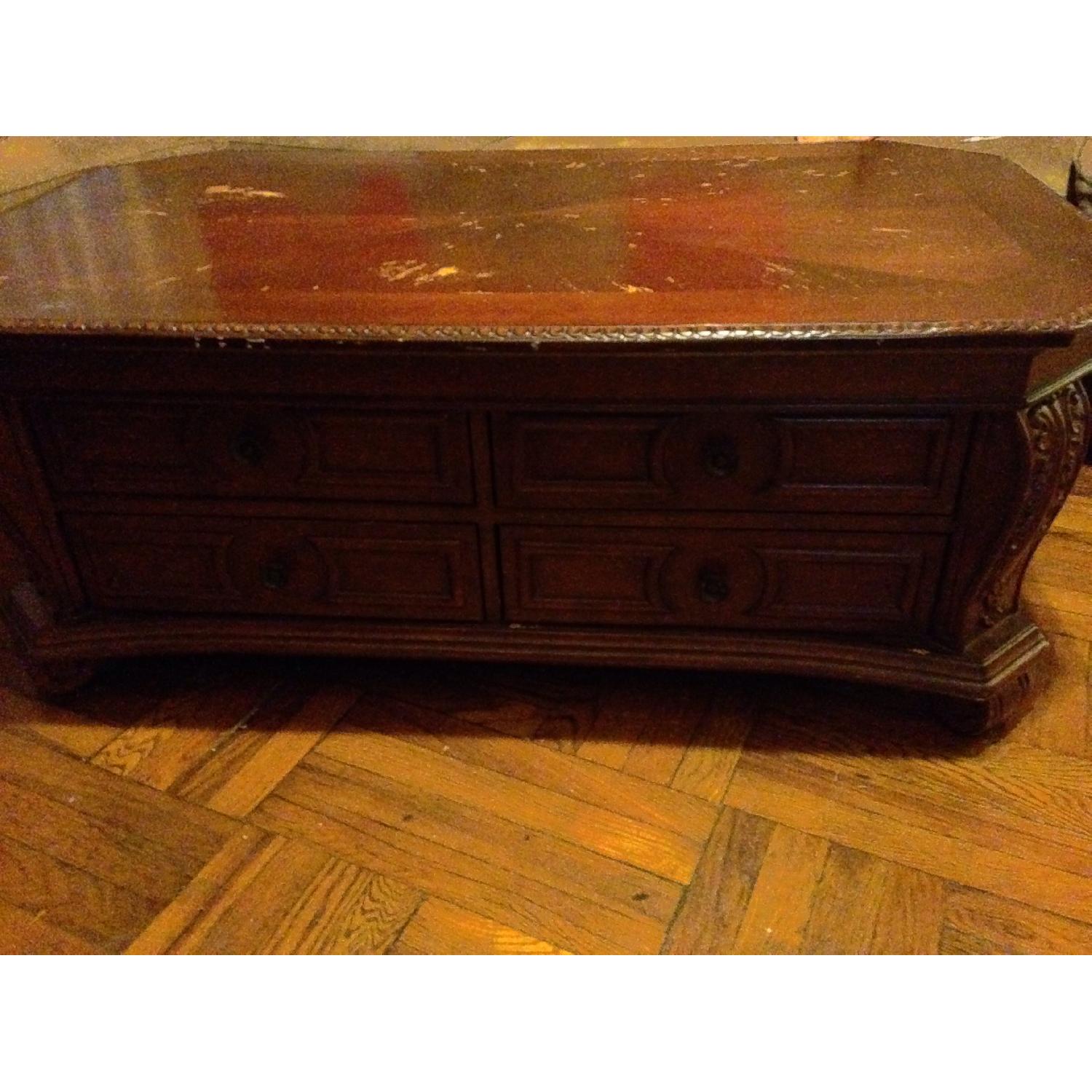 Wood Coffee Table - image-2