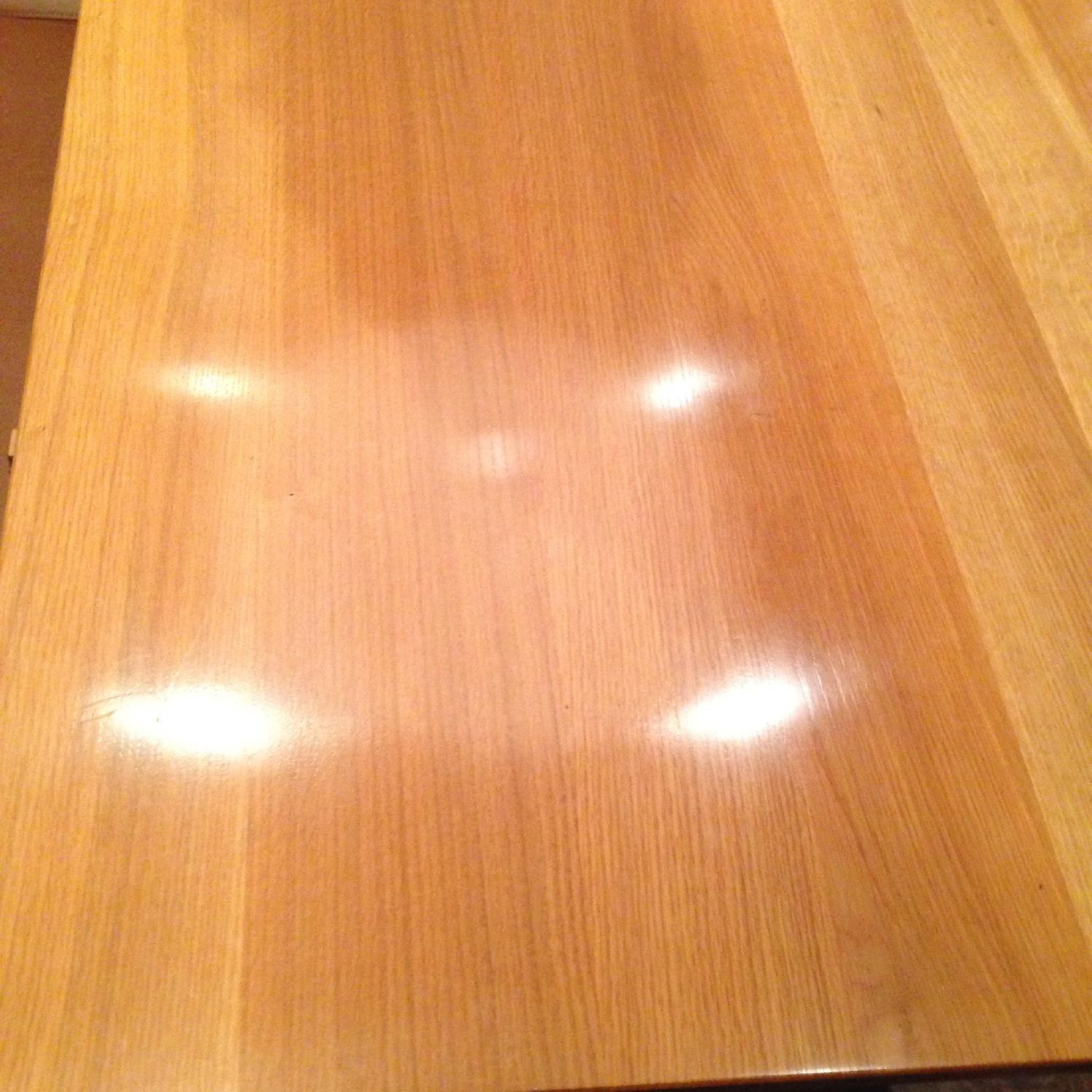 Scott Jordan Bespoke White Oak Tressle Table - image-2