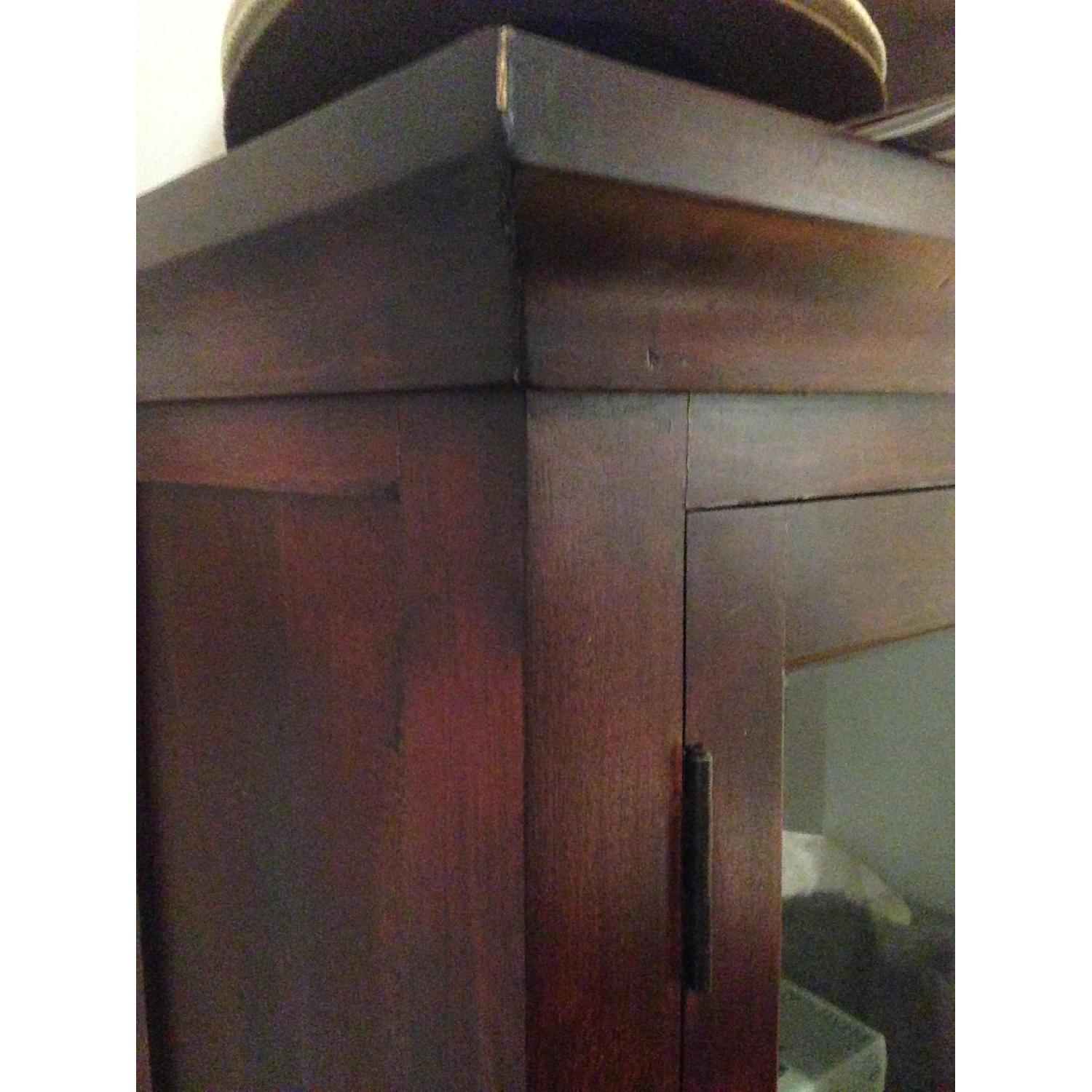 Crate & Barrel Kavari 3-Door Cabinet/Hutch - image-4