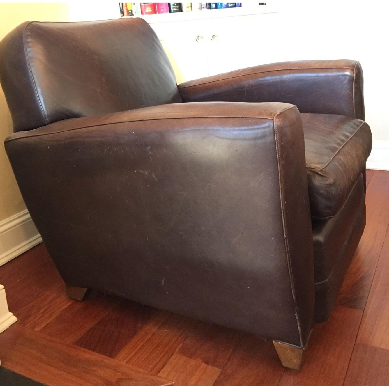 Mitchell Gold + Bob Wiliams Leather Club Chair - image-5