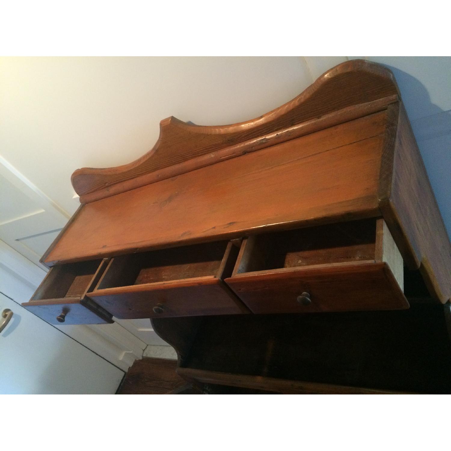 Antique Pine Hutch - image-5