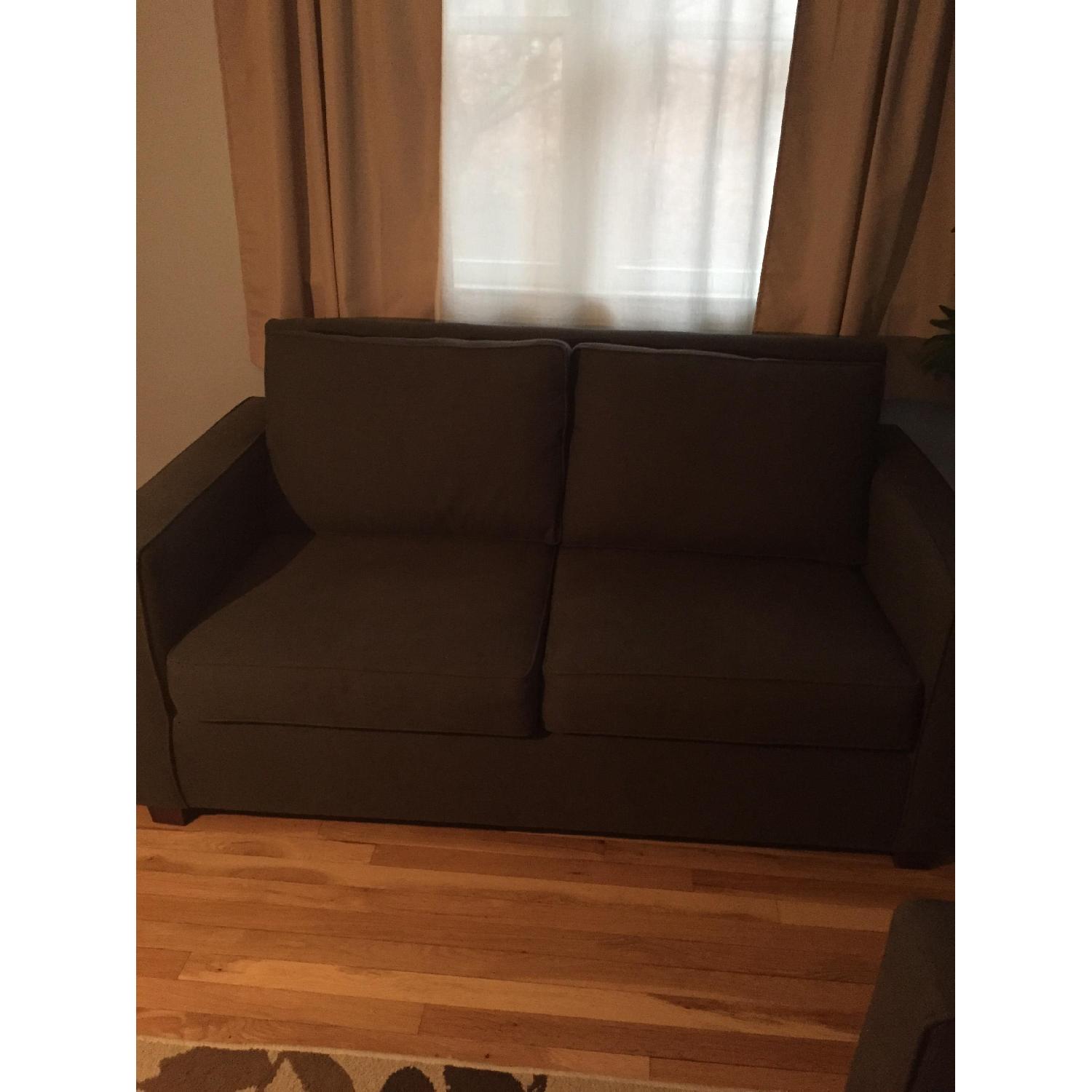 West Elm Henry Love Seat - image-1