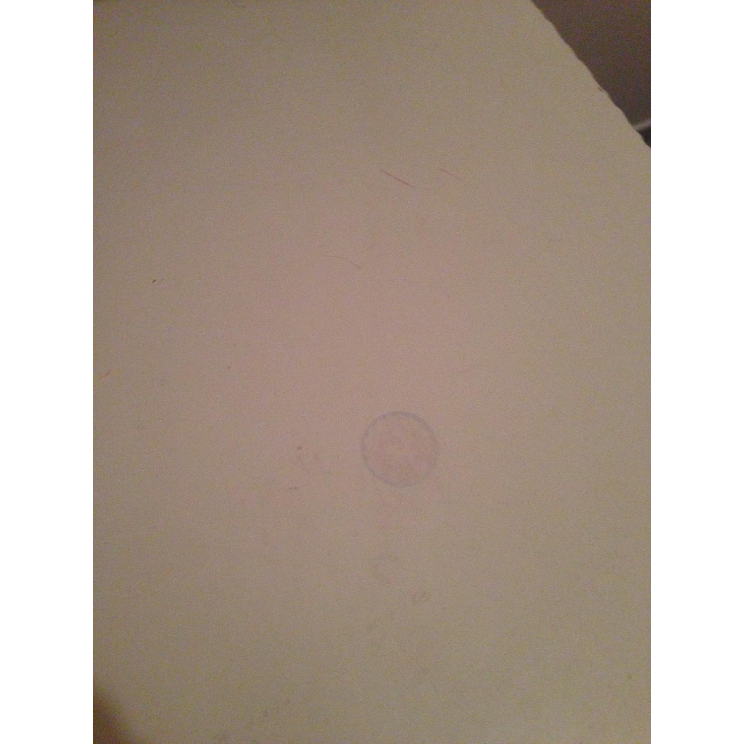 White Desk/Vanity with Stool - image-5