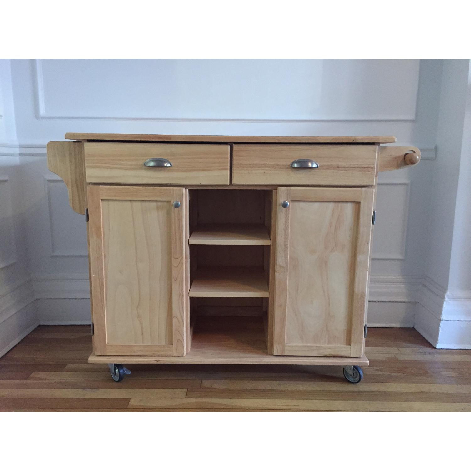 Oak Home Bar or Kitchen Island - Thumbnail 2