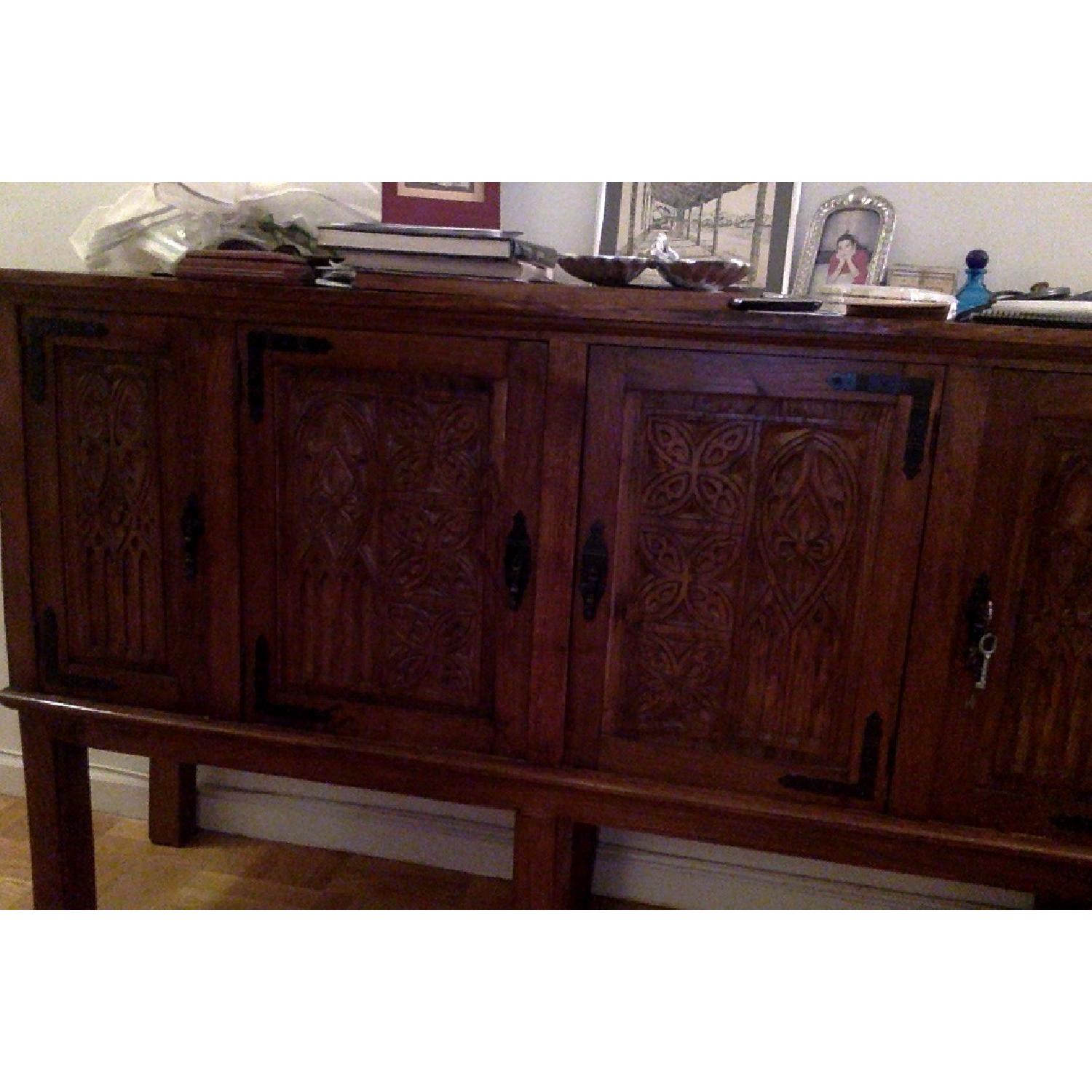 Solid Wood Console - image-1