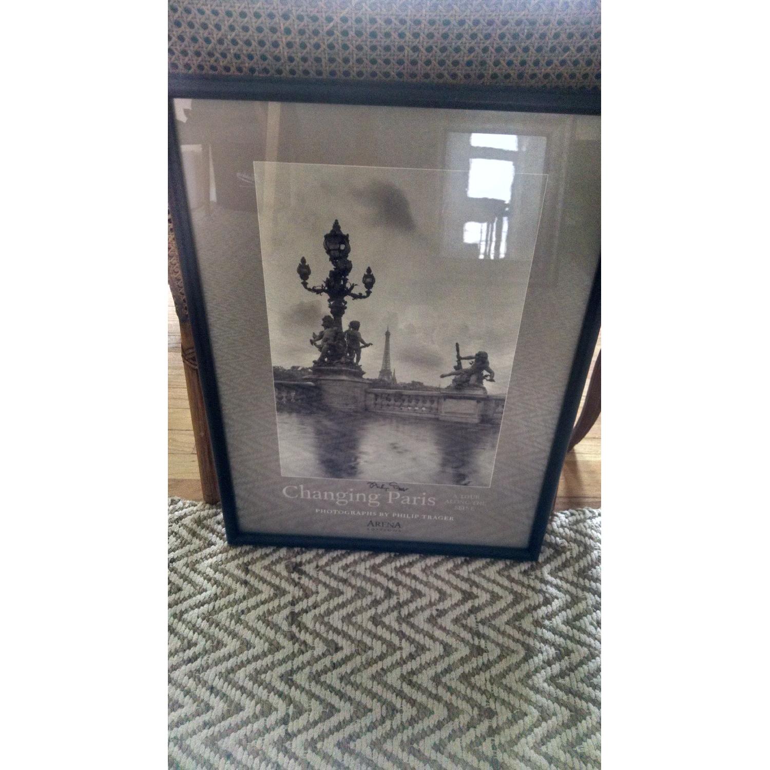 Signed Philip Trager Poster - Changing Paris - image-4