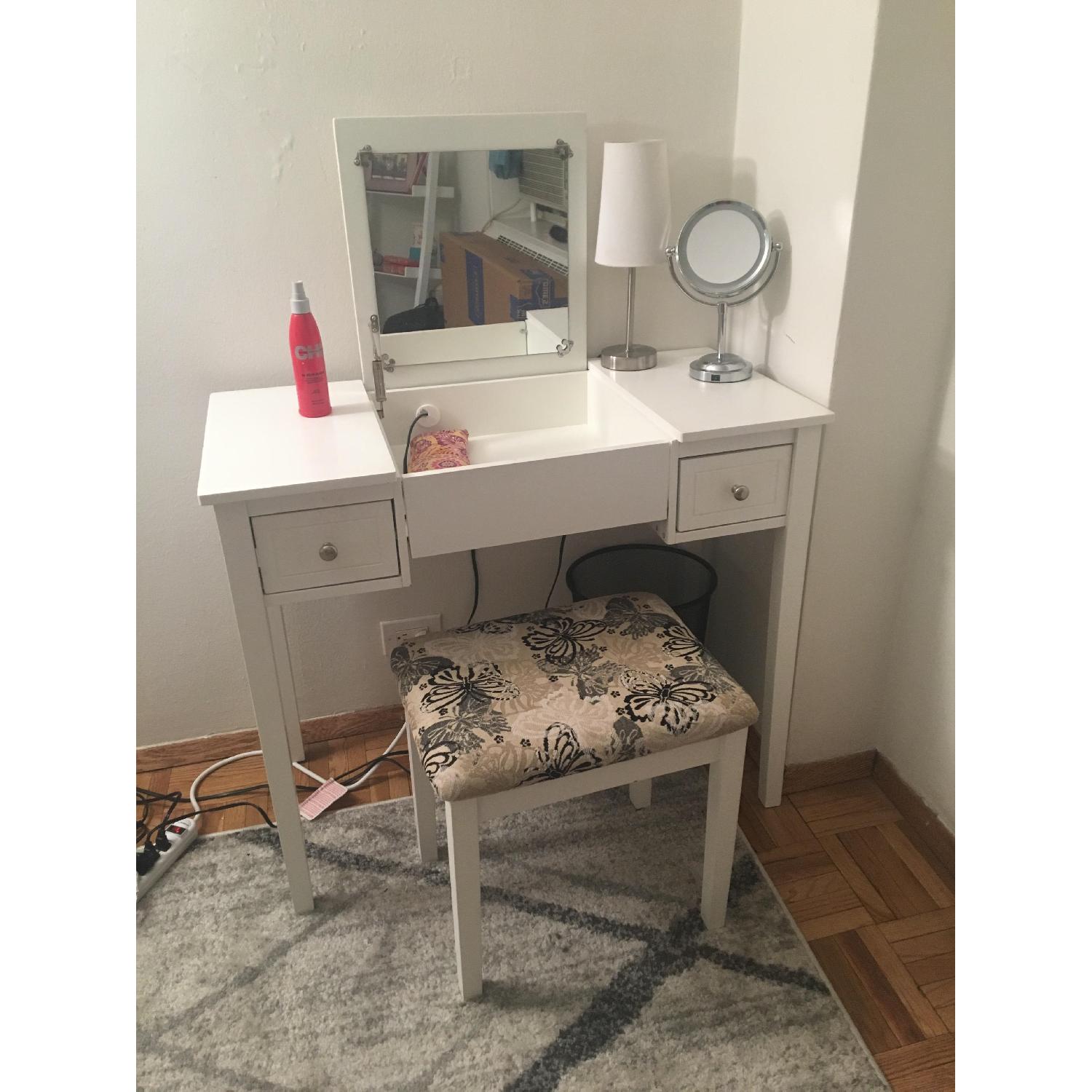 Linon Vanity Table - image-3