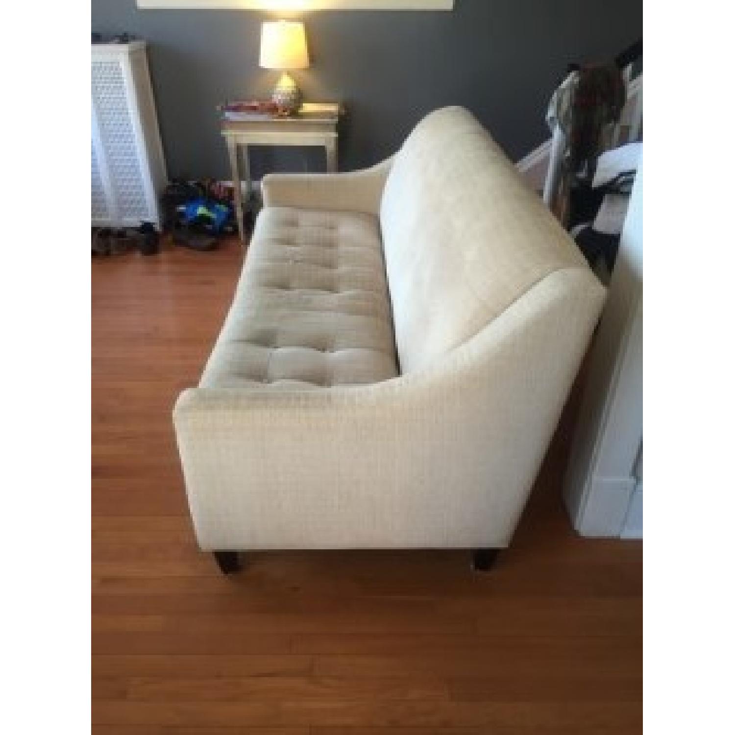 Beige Tufted Sofa - image-2