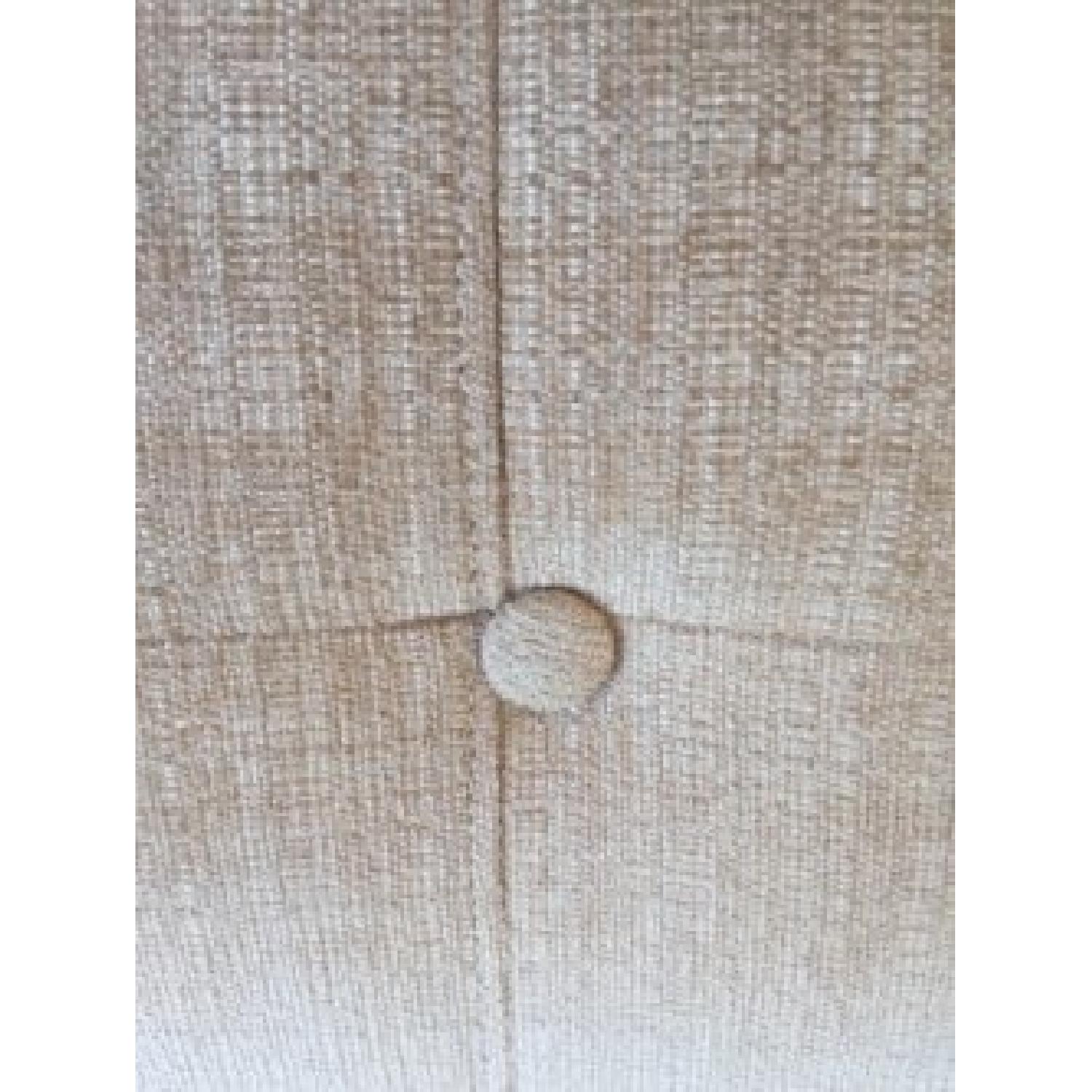 Beige Tufted Sofa - image-5